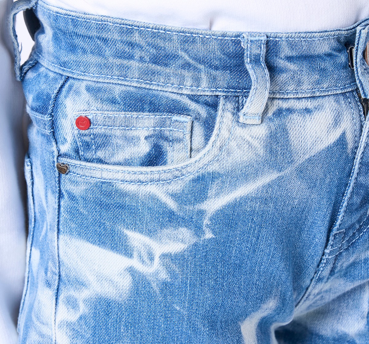 Ed-a-Mamma Kids Girls JEANS Light Blue