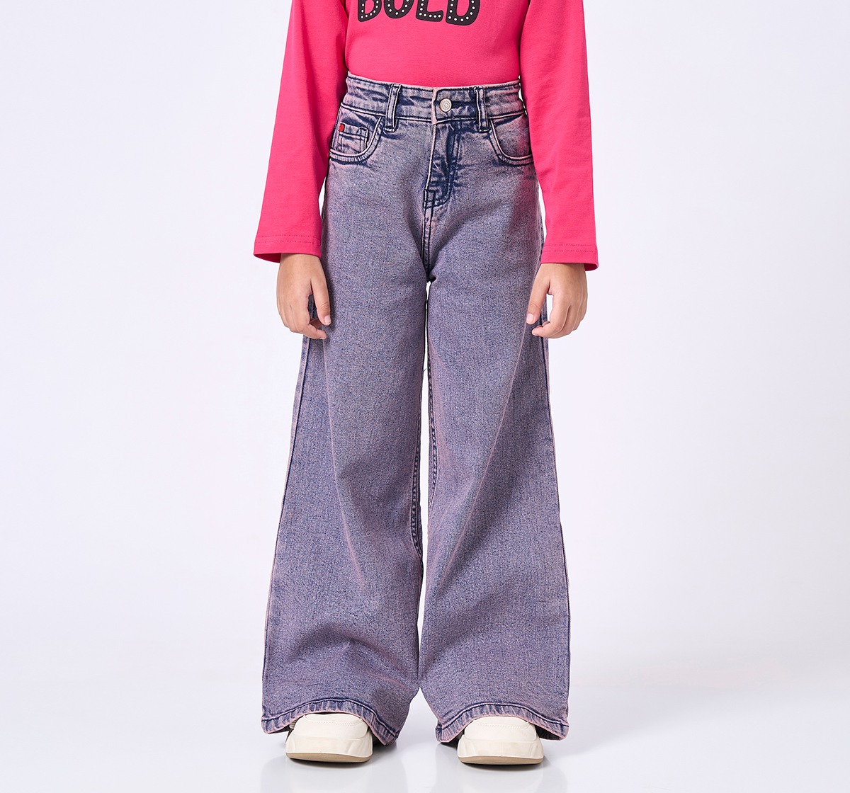 Ed-a-Mamma Kids Girls JEANS Purple