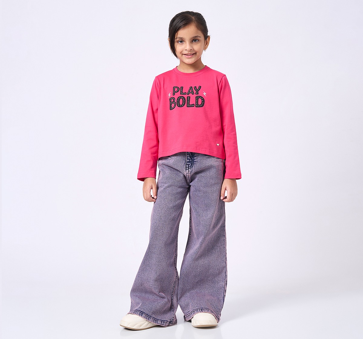 Ed-a-Mamma Kids Girls JEANS Purple