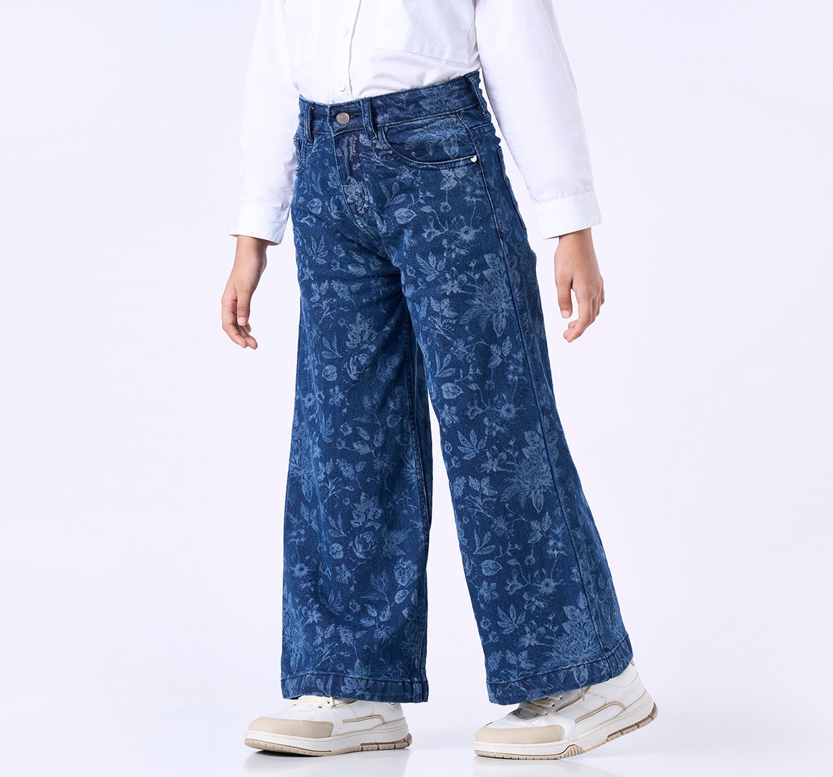 Ed-a-Mamma Kids Girls JEANS Dark Blue