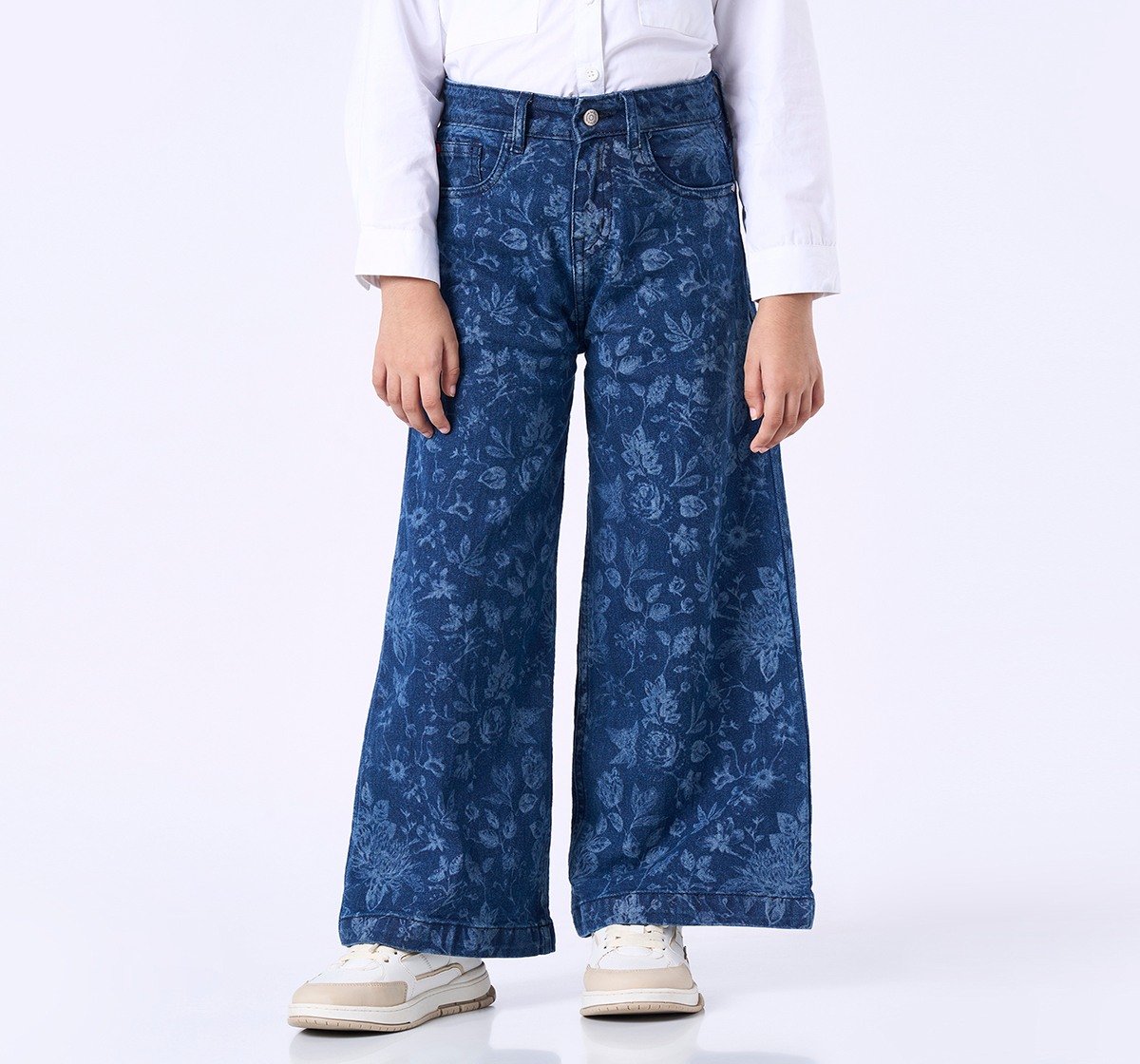 Ed-a-Mamma Kids Girls JEANS Dark Blue