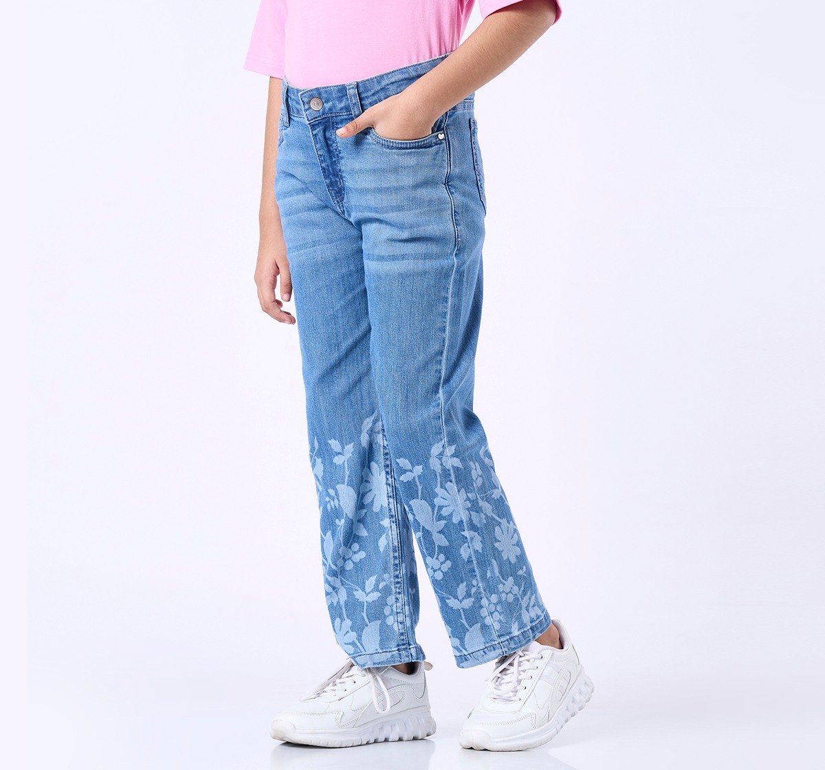 Ed-a-Mamma Kids Girls JEANS Blue