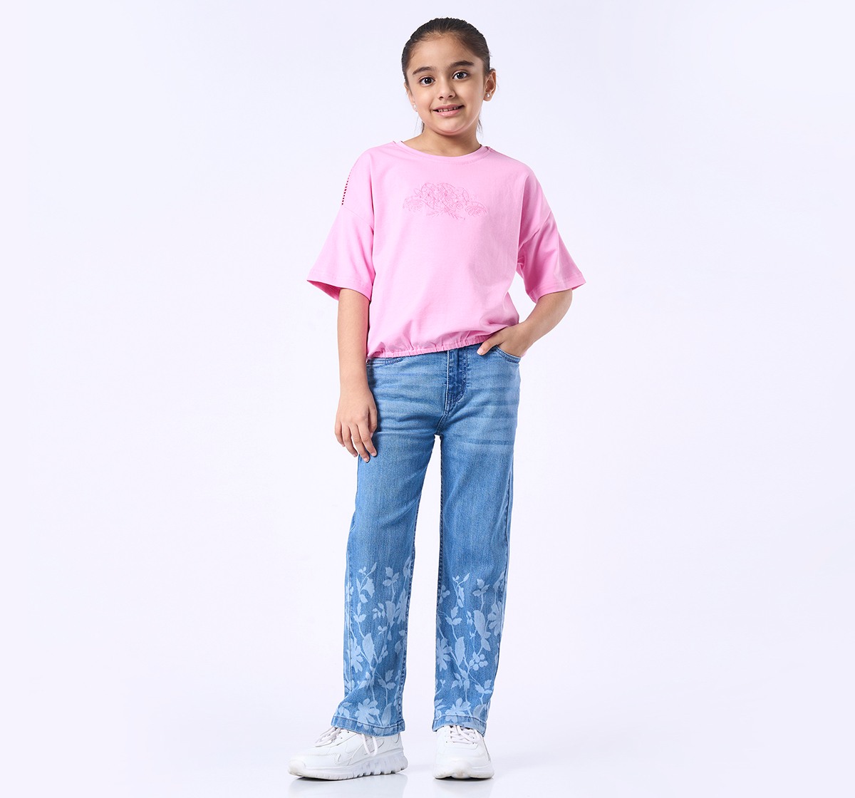 Ed-a-Mamma Kids Girls JEANS Blue