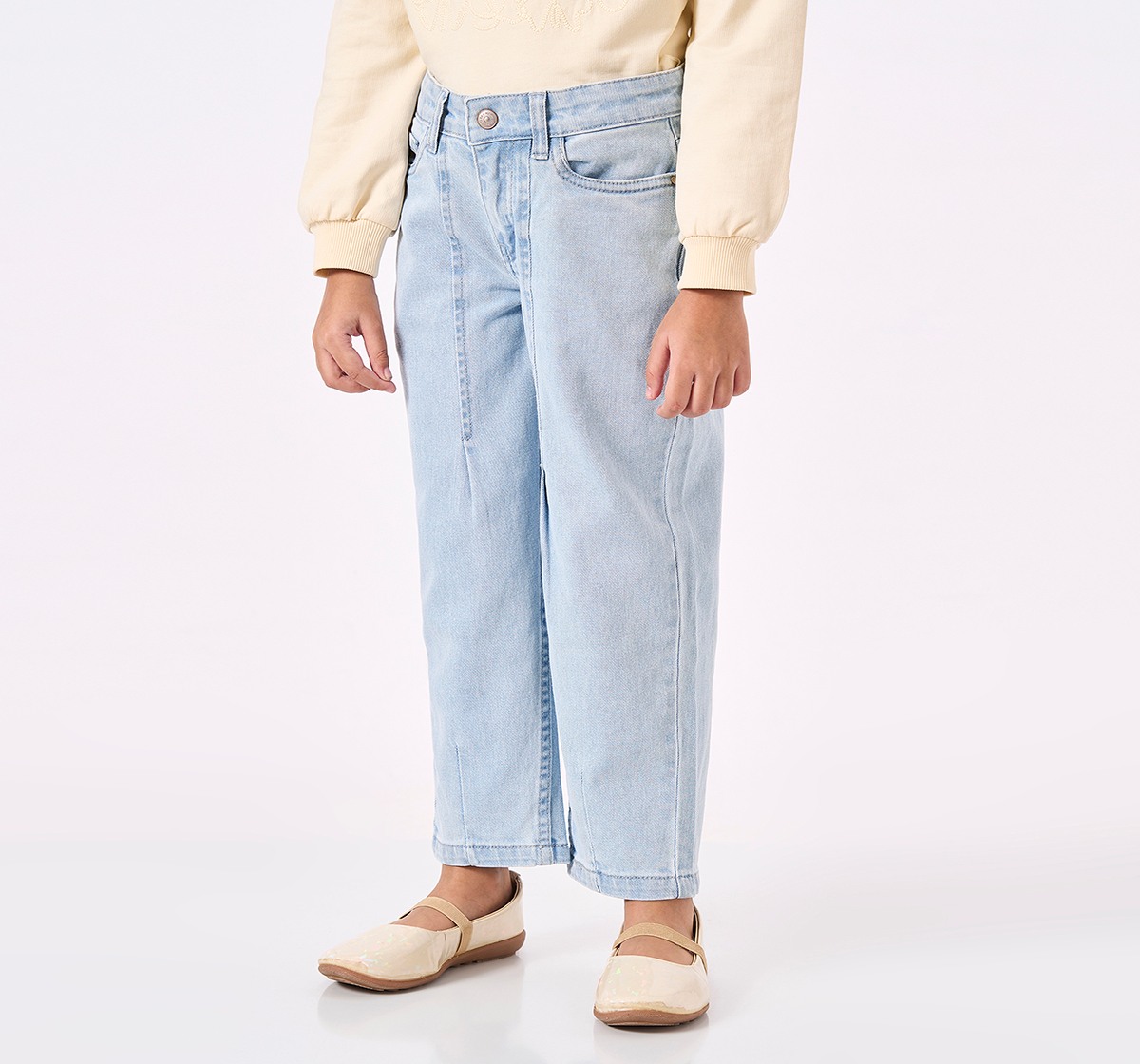 Ed-a-Mamma Kids Girls JEANS Light Blue