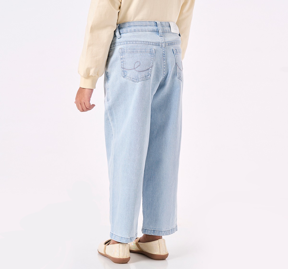 Ed-a-Mamma Kids Girls JEANS Light Blue