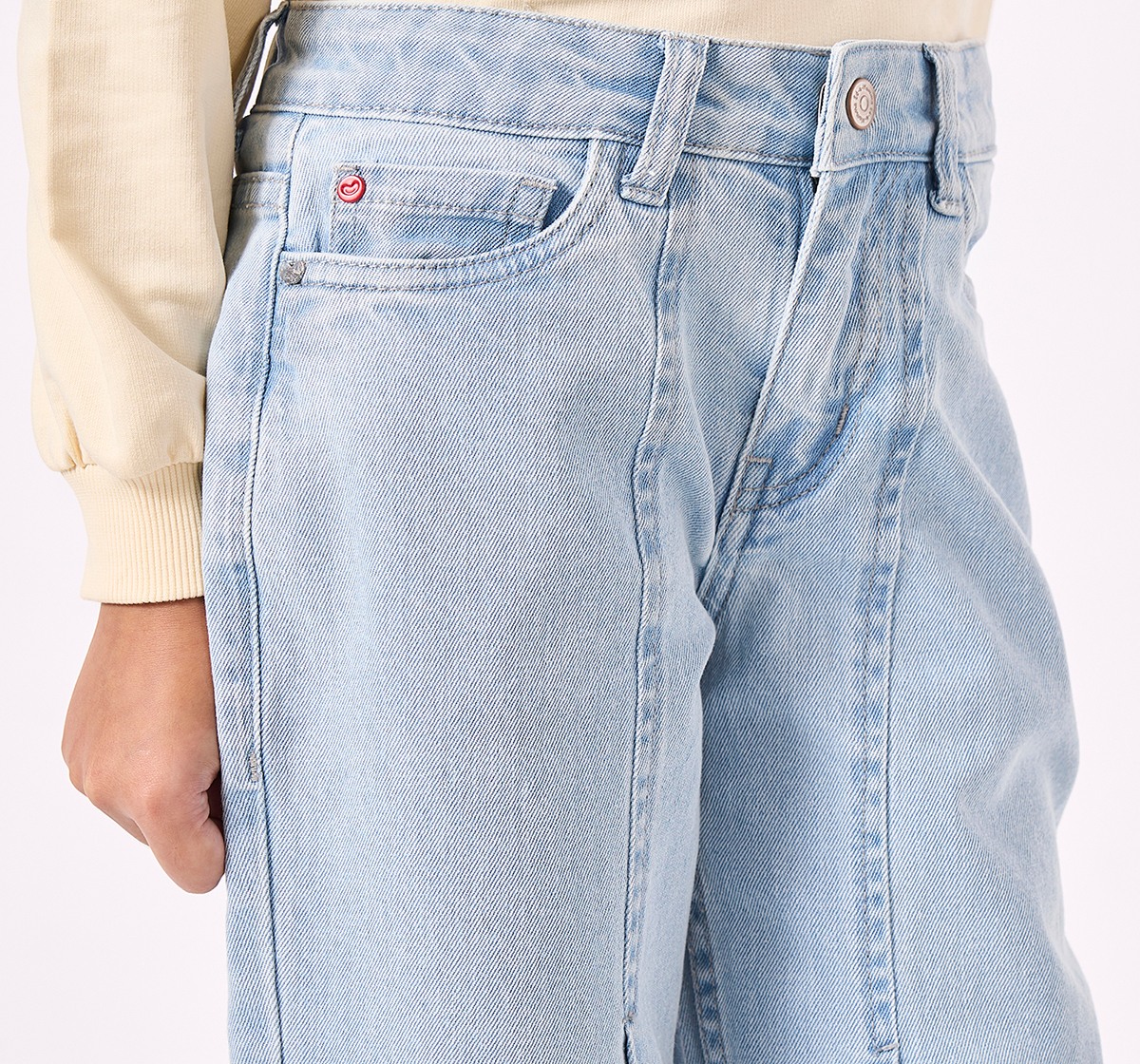 Ed-a-Mamma Kids Girls JEANS Light Blue