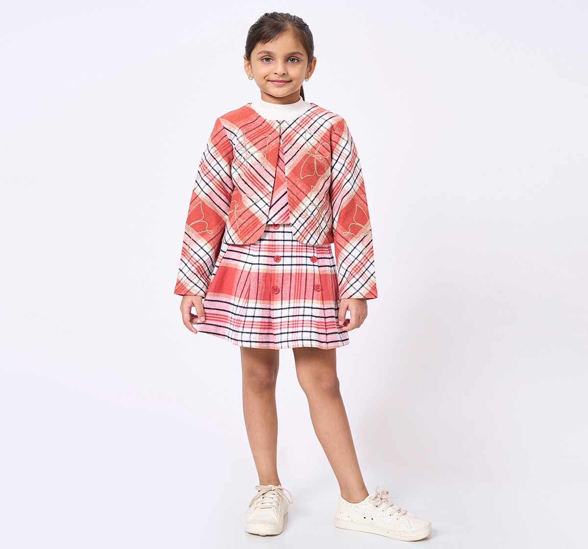 ED-A-MAMMA Kids Girls Skirt BROWN