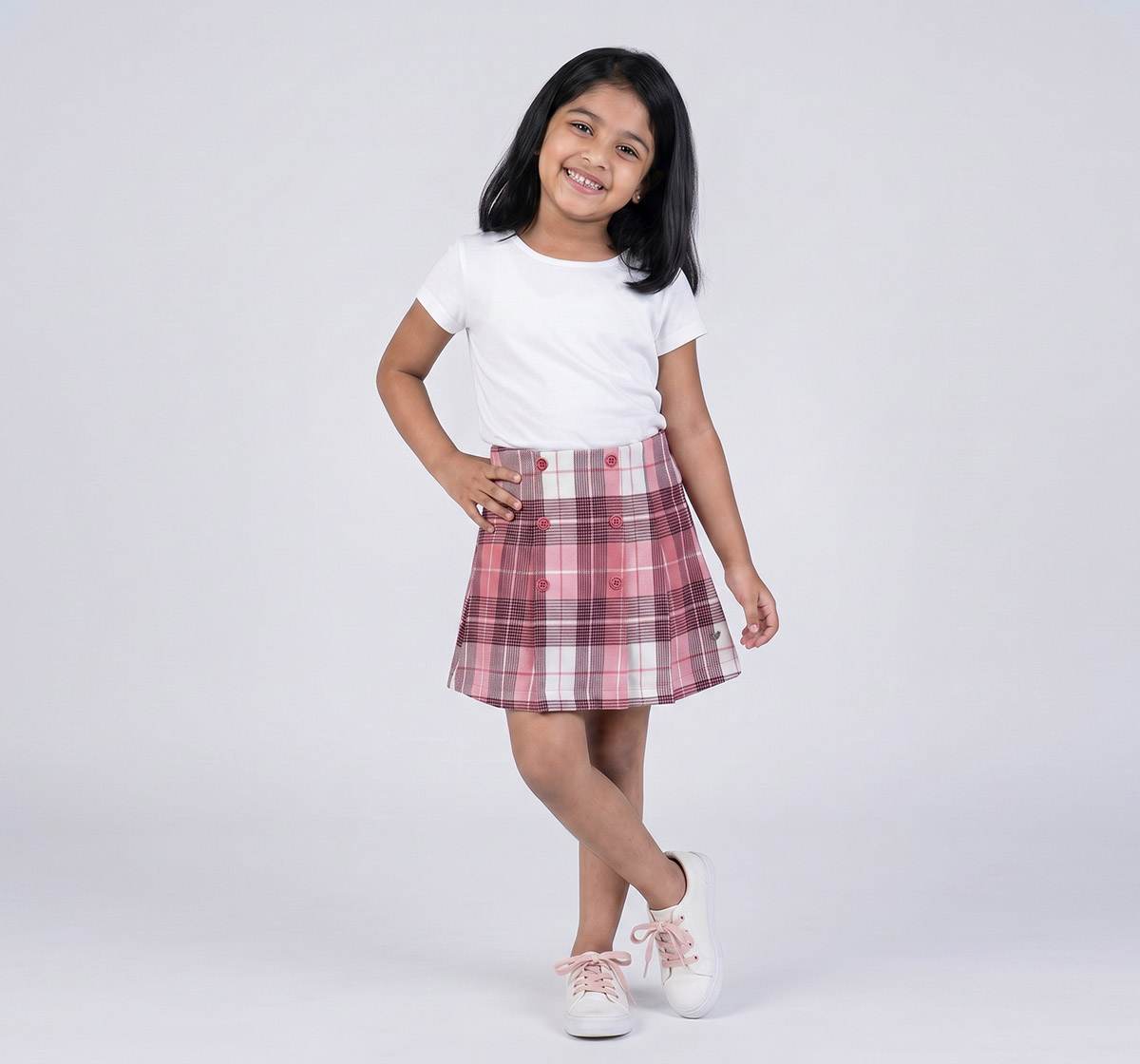 Ed-a-Mamma Kids Girls Skirt Pink