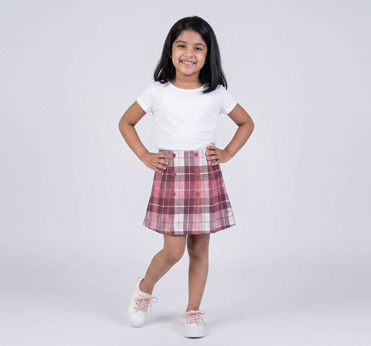 Ed-a-Mamma Kids Girls Skirt Pink