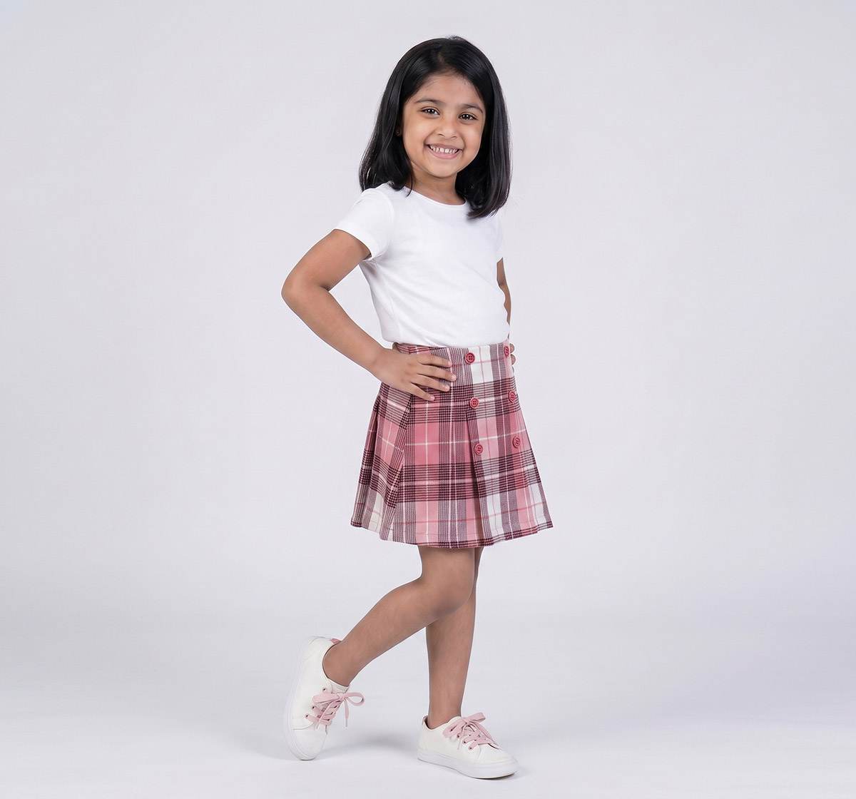 Ed-a-Mamma Kids Girls Skirt Pink