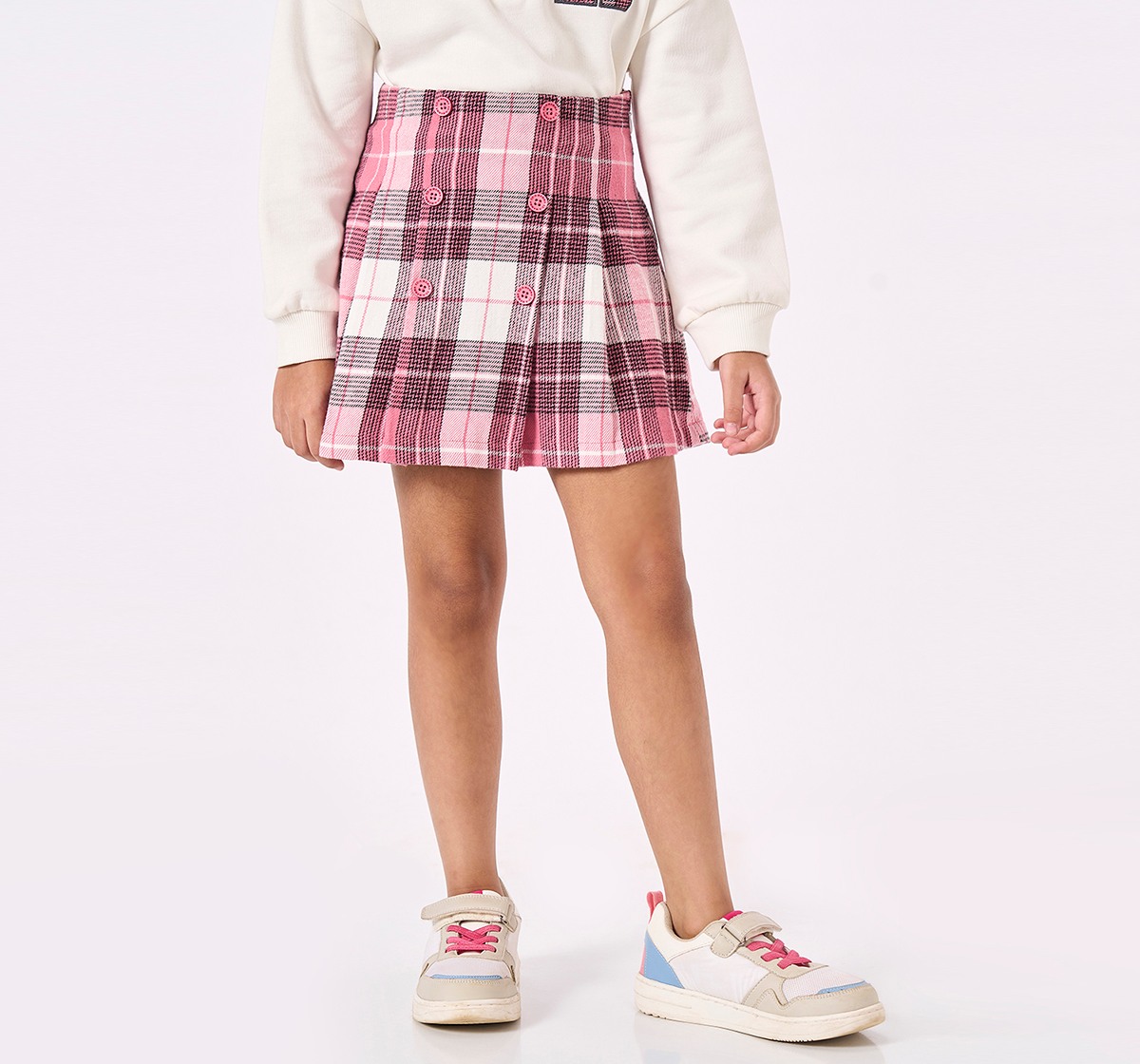 Ed-a-Mamma Kids Girls Skirt Pink