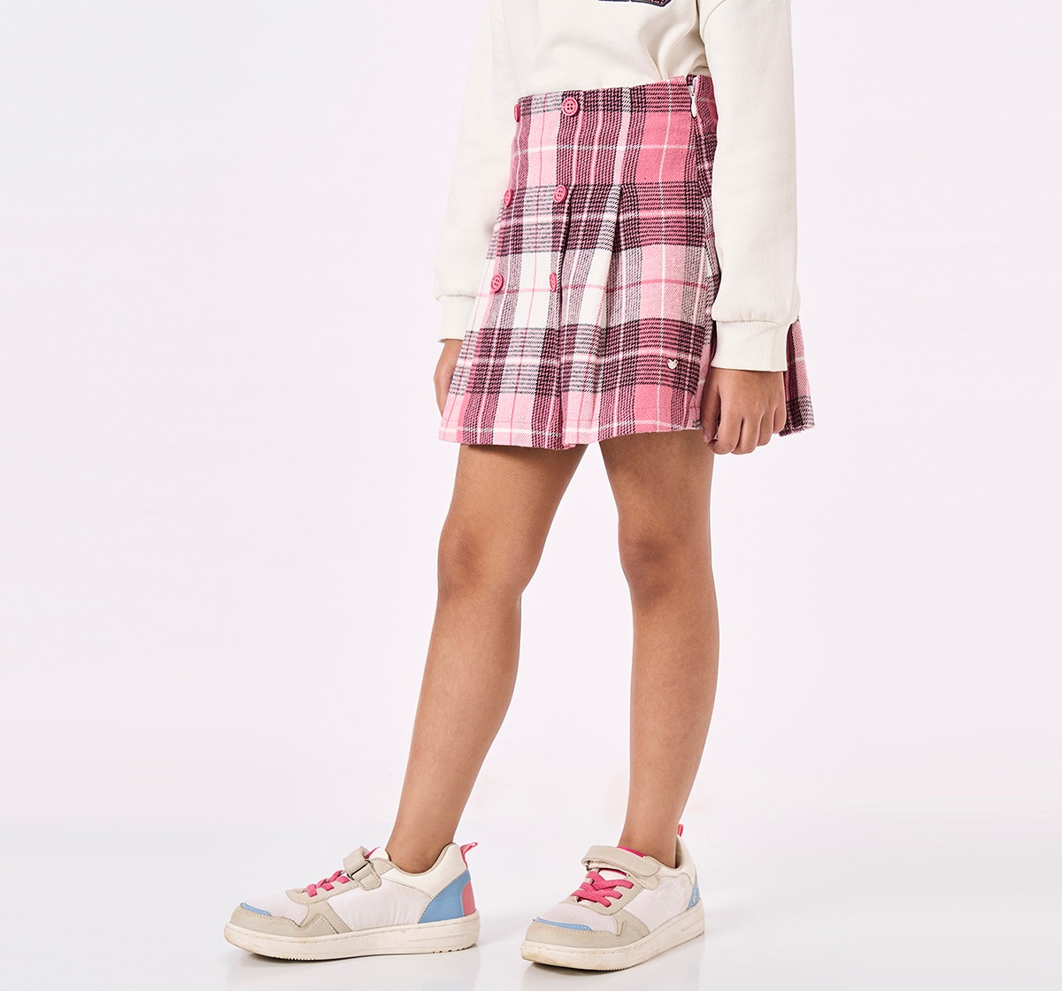 Ed-a-Mamma Kids Girls Skirt Pink