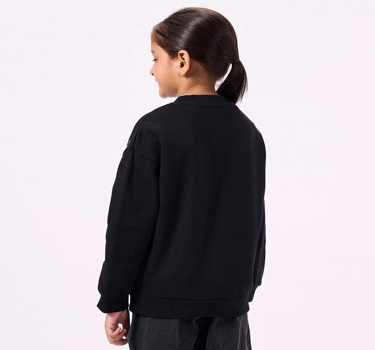 Ed-a-Mamma Kids Girls Sweatshirt GREY