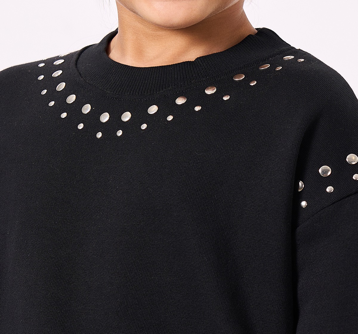 Ed-a-Mamma Kids Girls Sweatshirt GREY