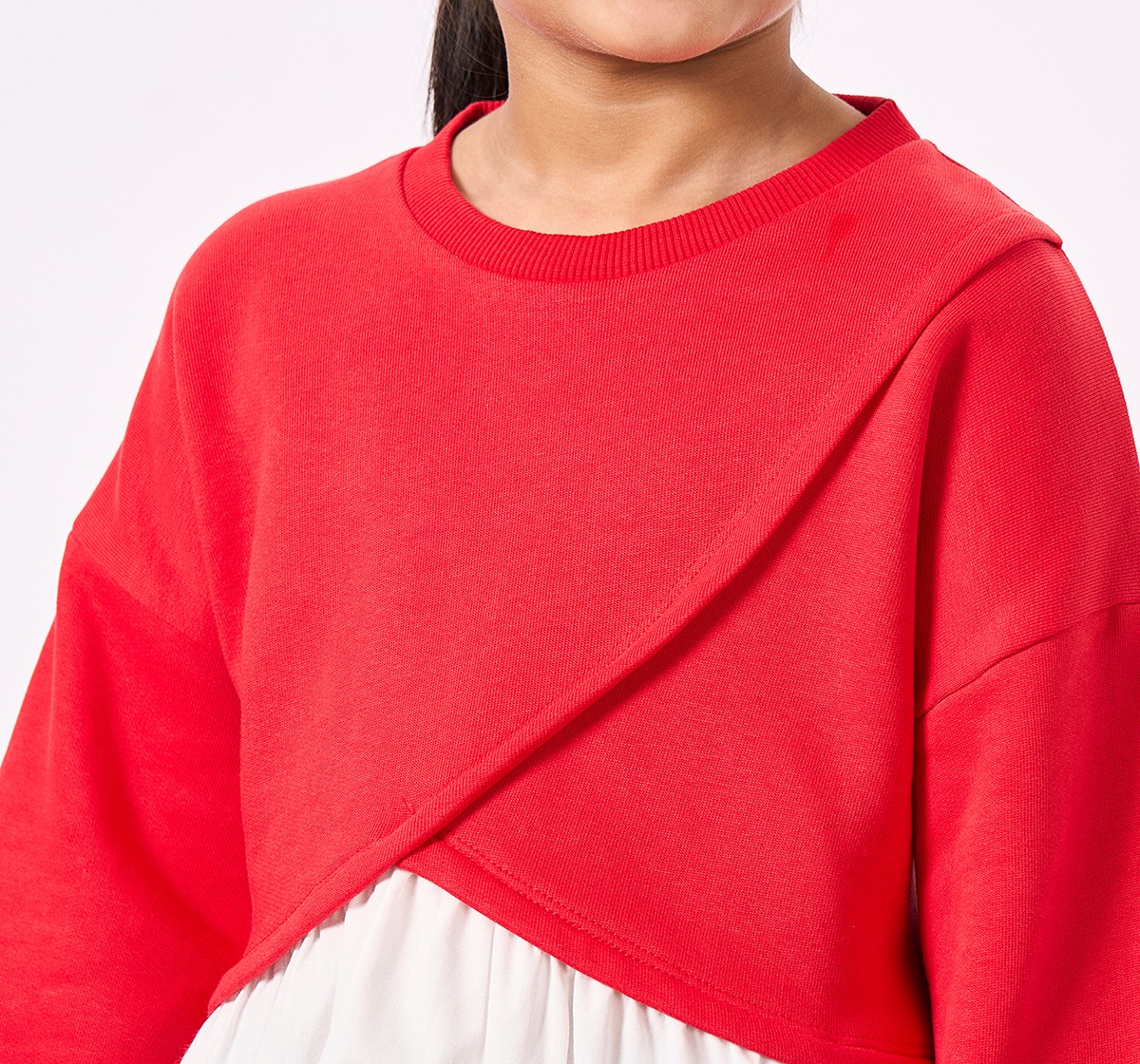 Ed-a-Mamma Kids Girls Sweatshirt Navy