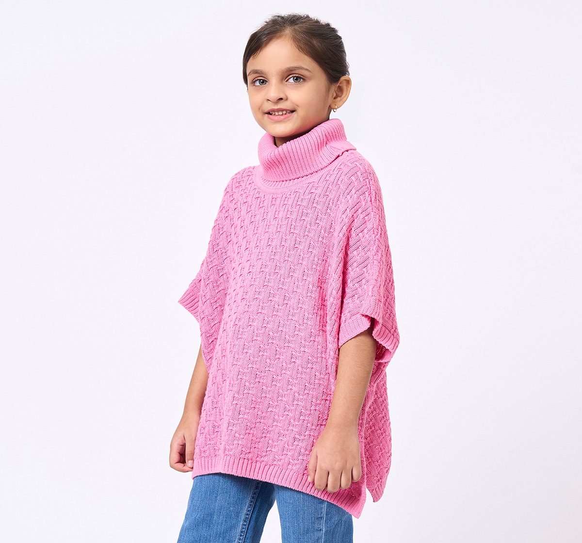 ED-A-MAMMA Kids Girls SWEATER PINK
