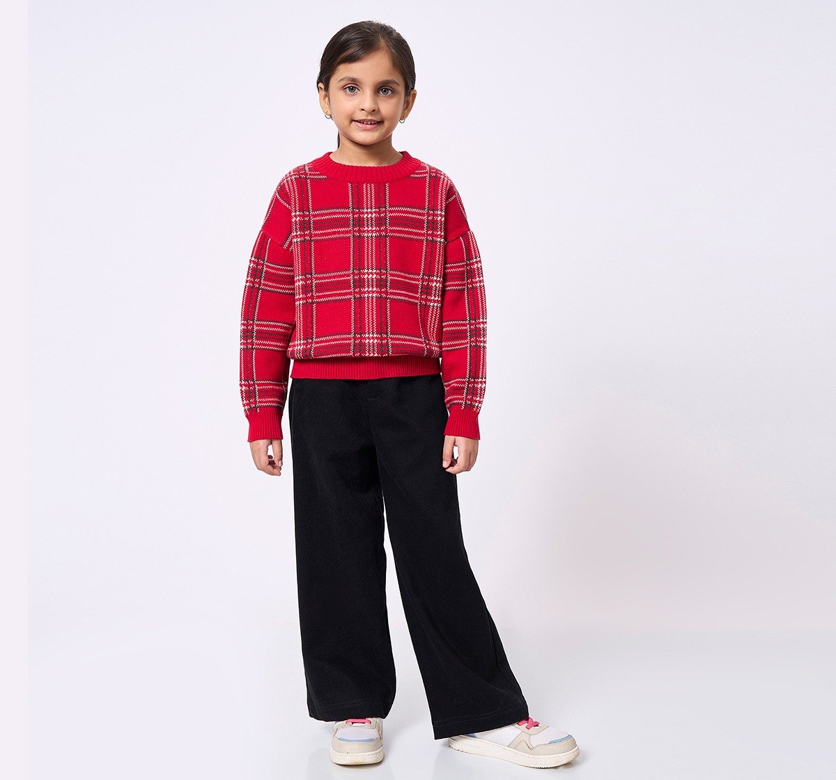 ED-A-MAMMA Kids Girls SWEATER RED