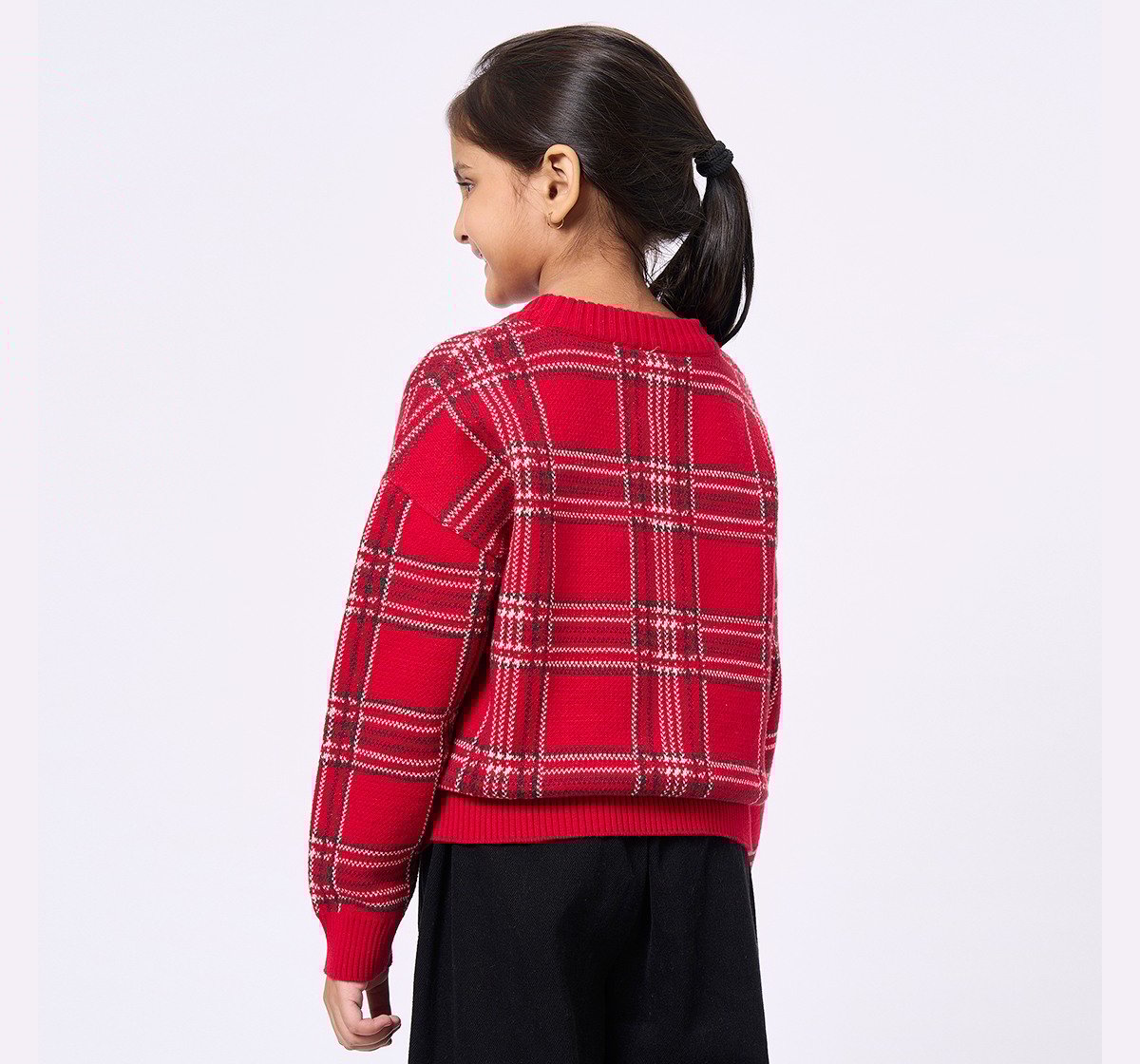 ED-A-MAMMA Kids Girls SWEATER RED