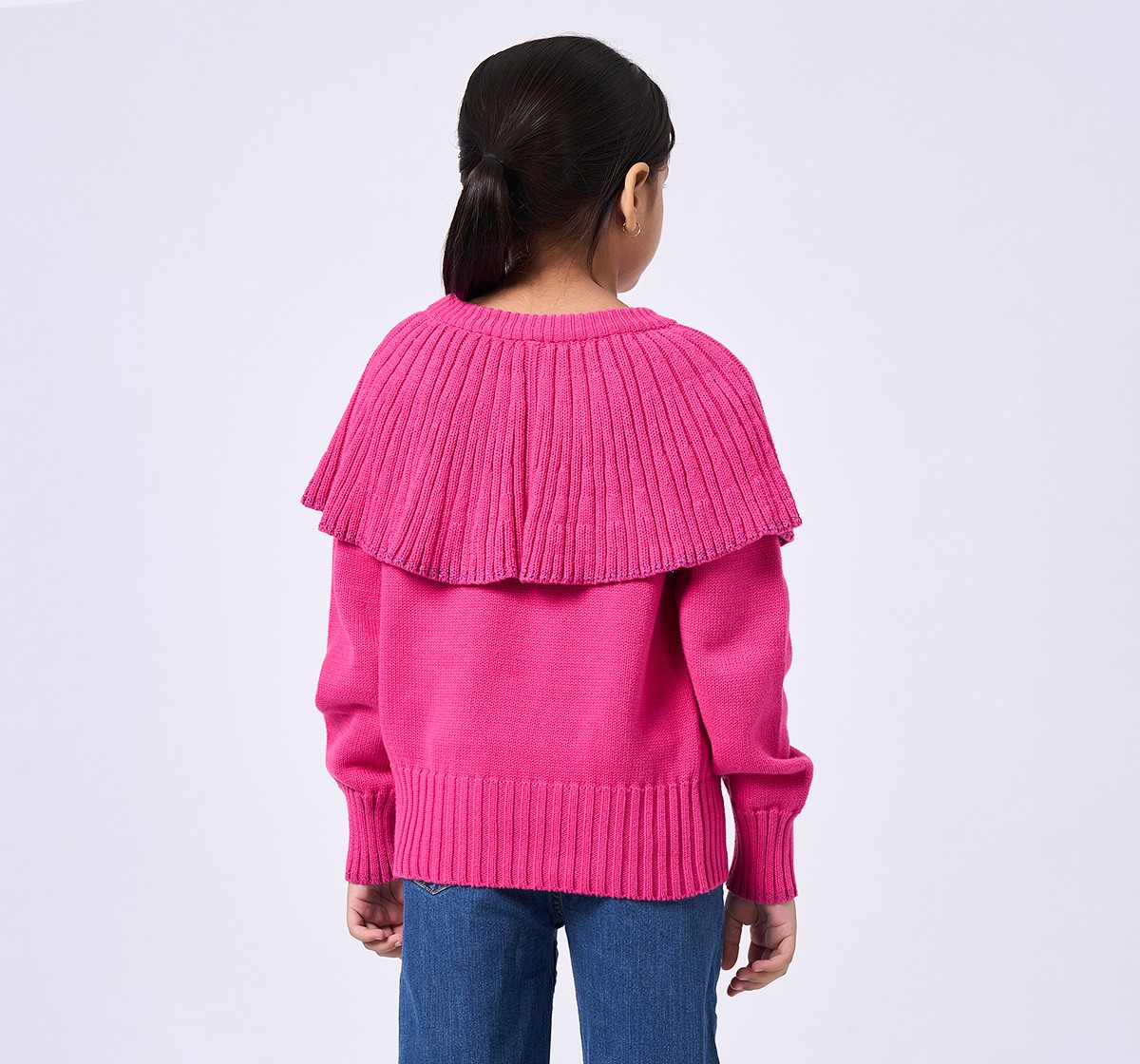 Ed-a-Mamma Kids Girls SWEATER Pink