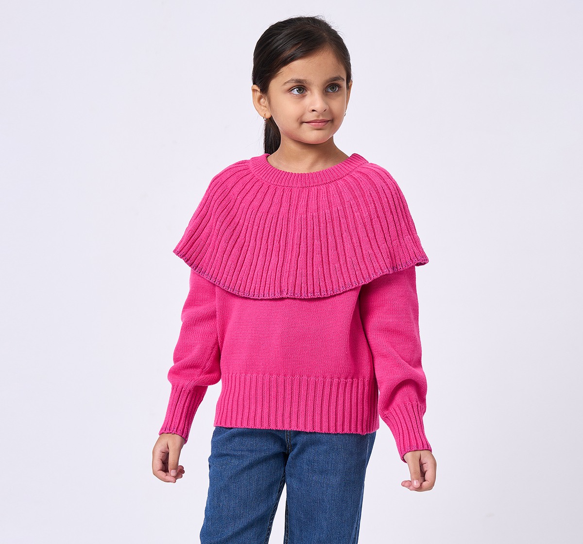 Ed-a-Mamma Kids Girls SWEATER Pink