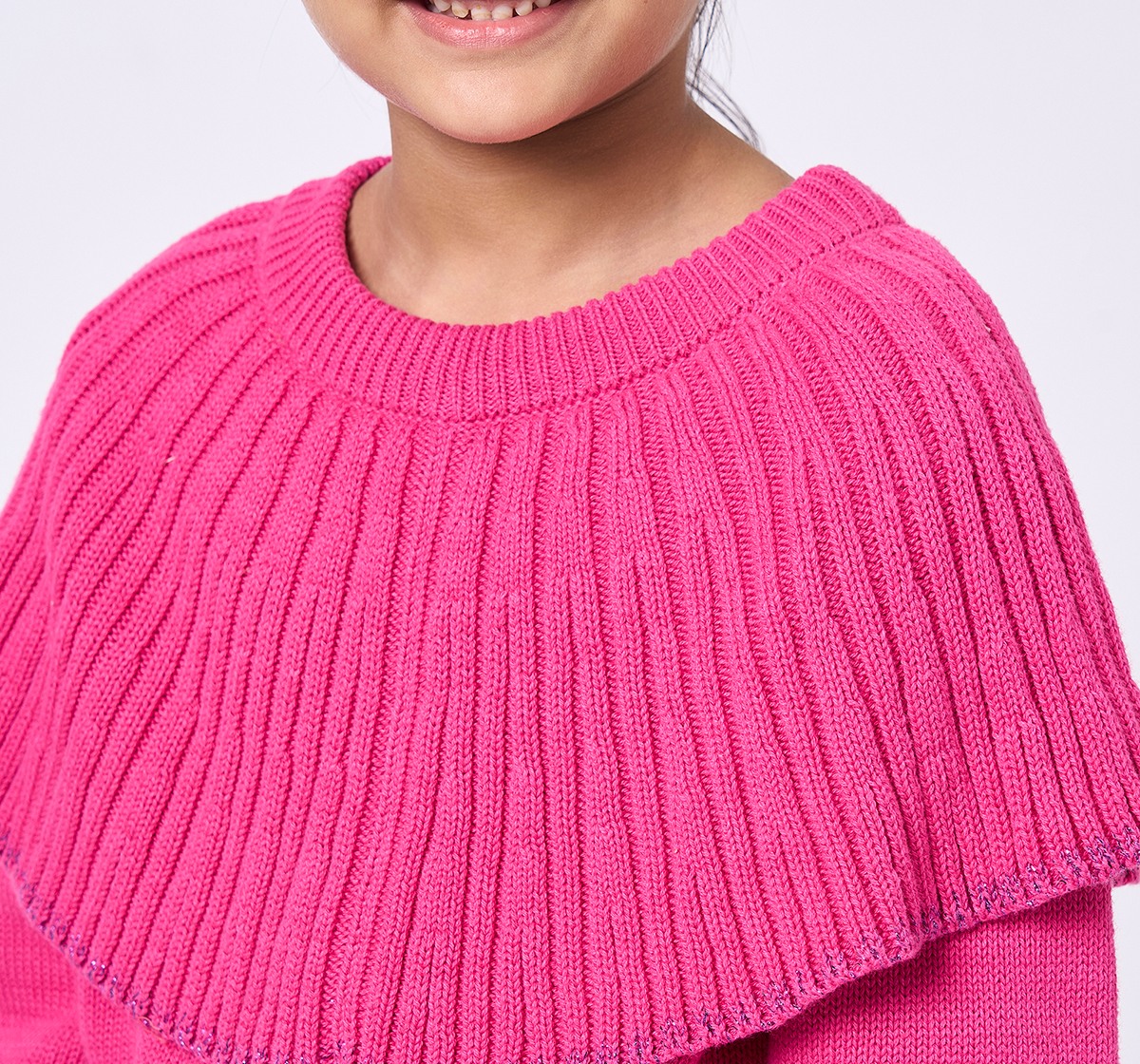 Ed-a-Mamma Kids Girls SWEATER Pink