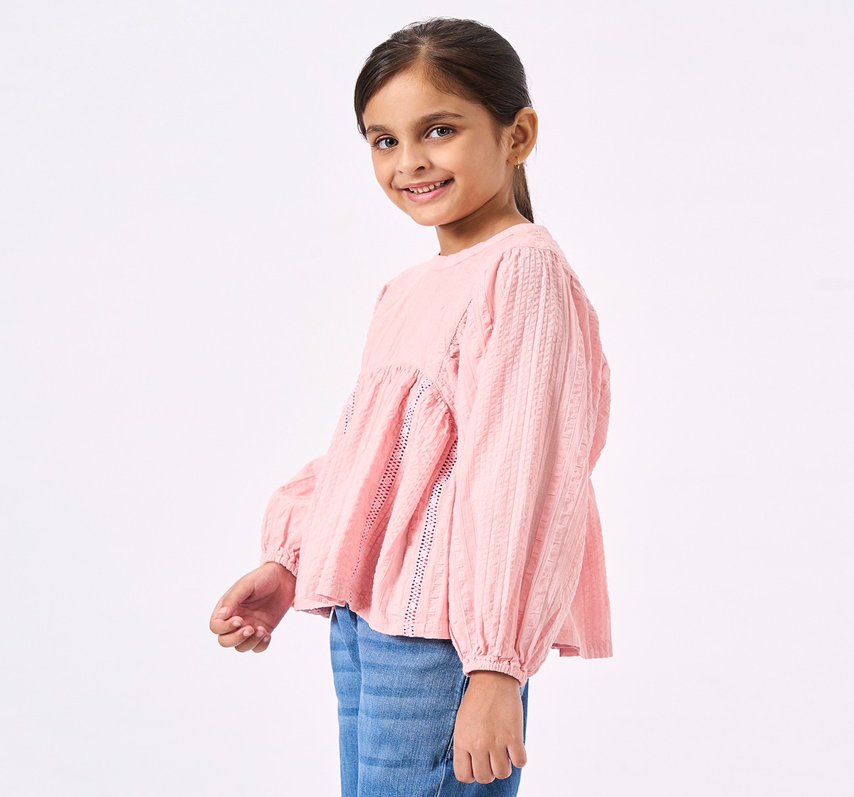 Ed-a-Mamma Kids Girls Tops Pink