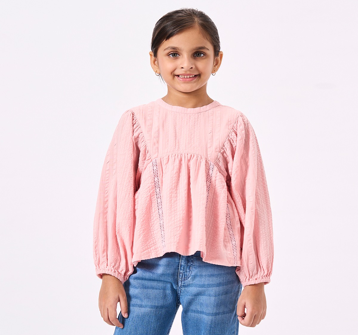 Ed-a-Mamma Kids Girls Tops Pink