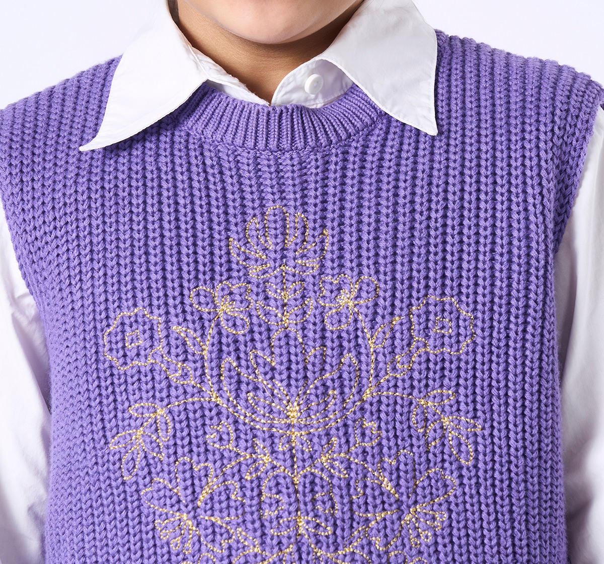 Ed-a-Mamma Kids Girls Tops Purple