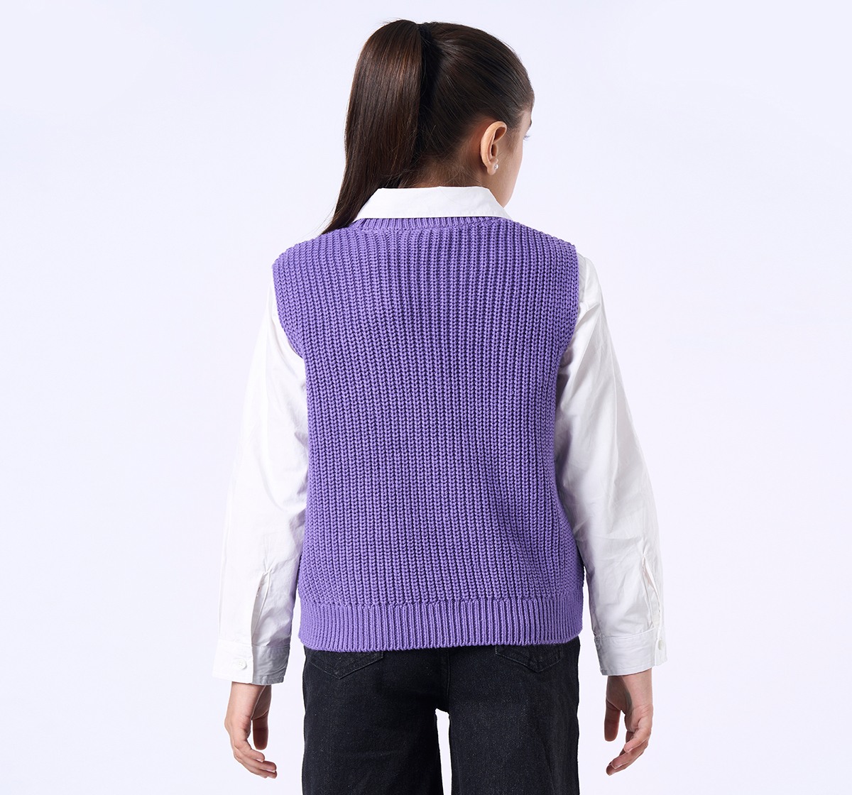 Ed-a-Mamma Kids Girls Tops Purple