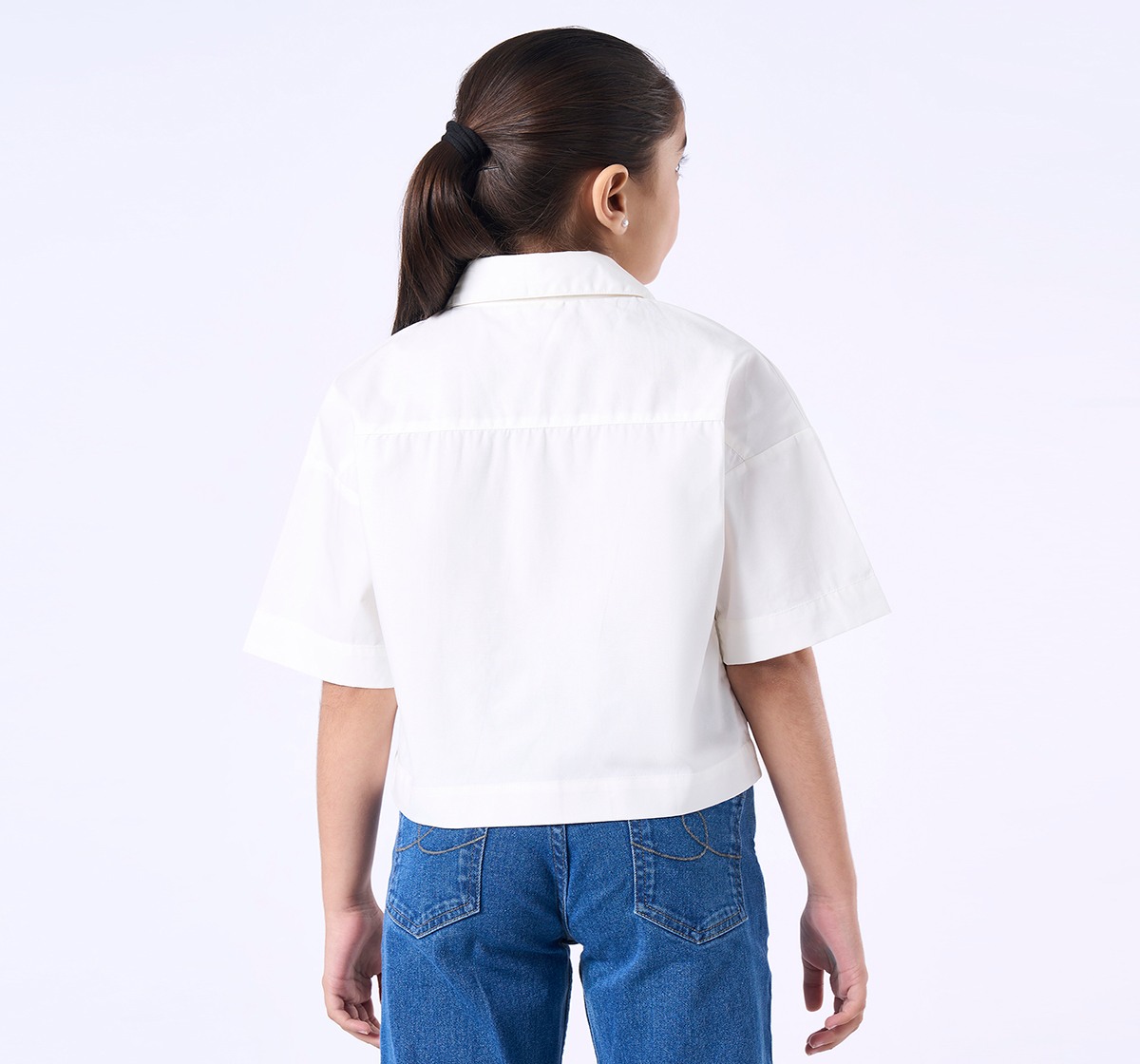Ed-a-Mamma Kids Girls Tops White