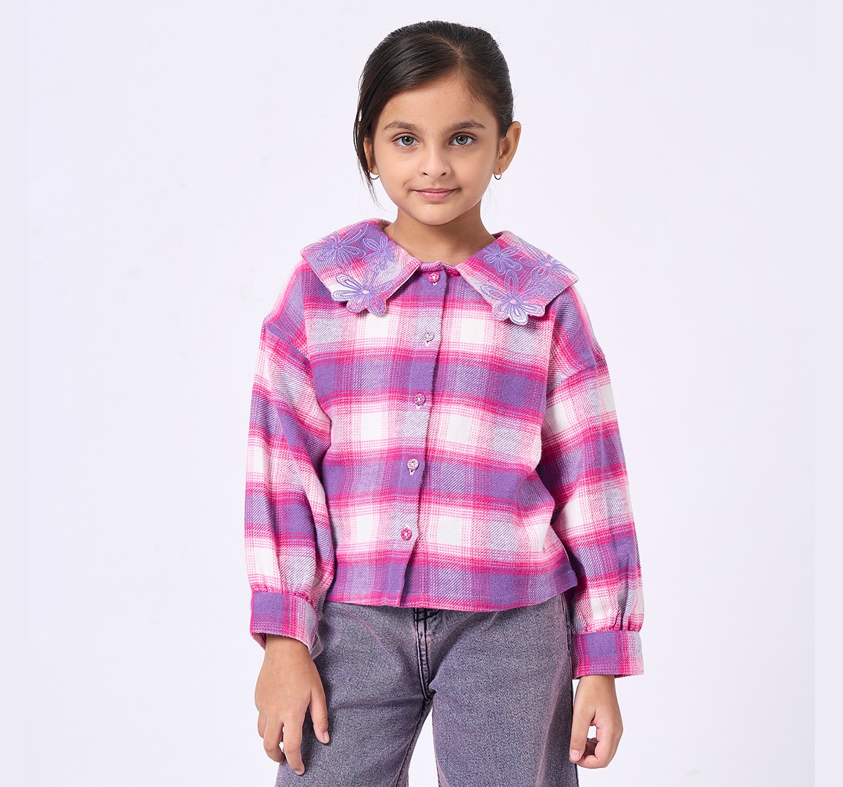 Ed-a-Mamma Kids Girls Tops Pink