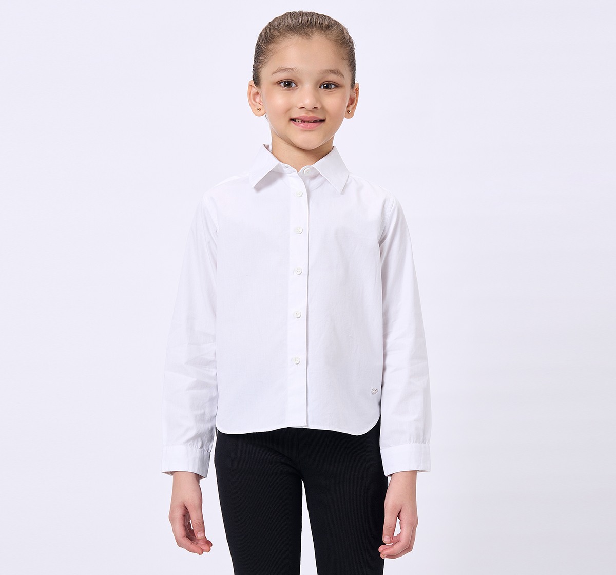 Ed-A-Mamma Kids Girls Top Black & White