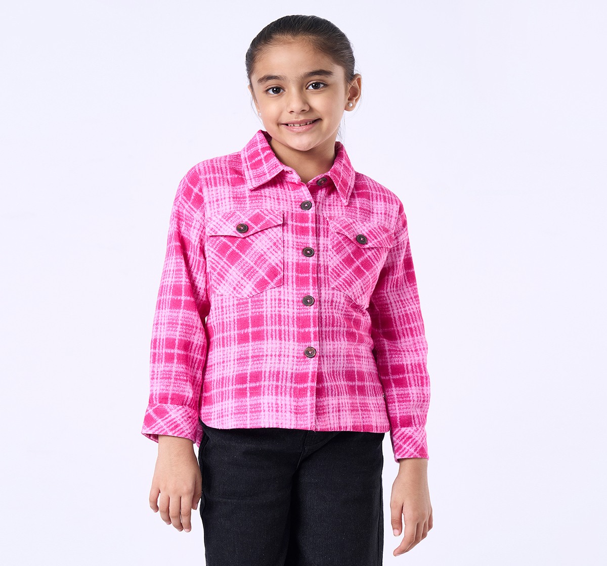 Ed-a-Mamma Kids Girls Tops Pink