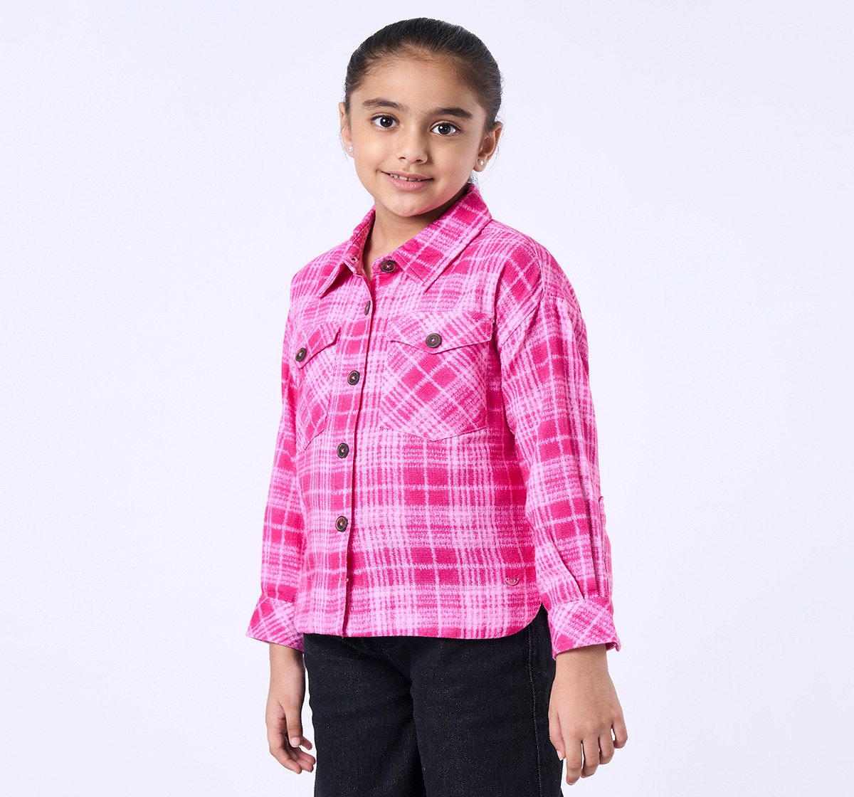 Ed-a-Mamma Kids Girls Tops Pink