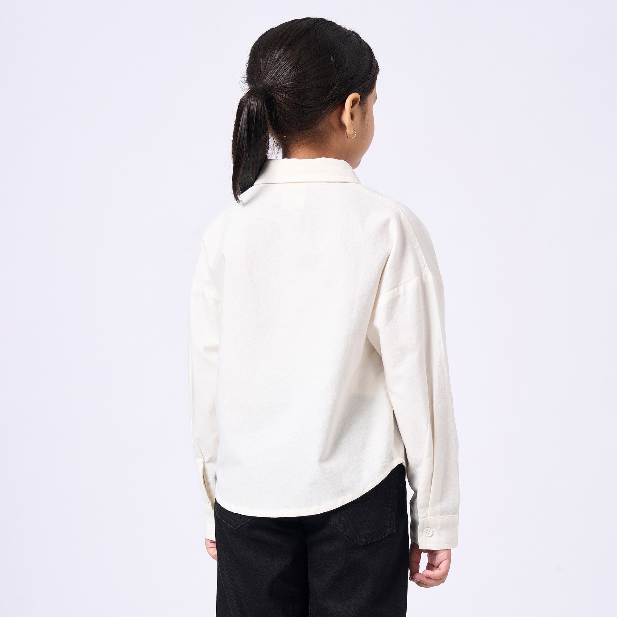 Ed-a-Mamma Kids Girls Tops Off White