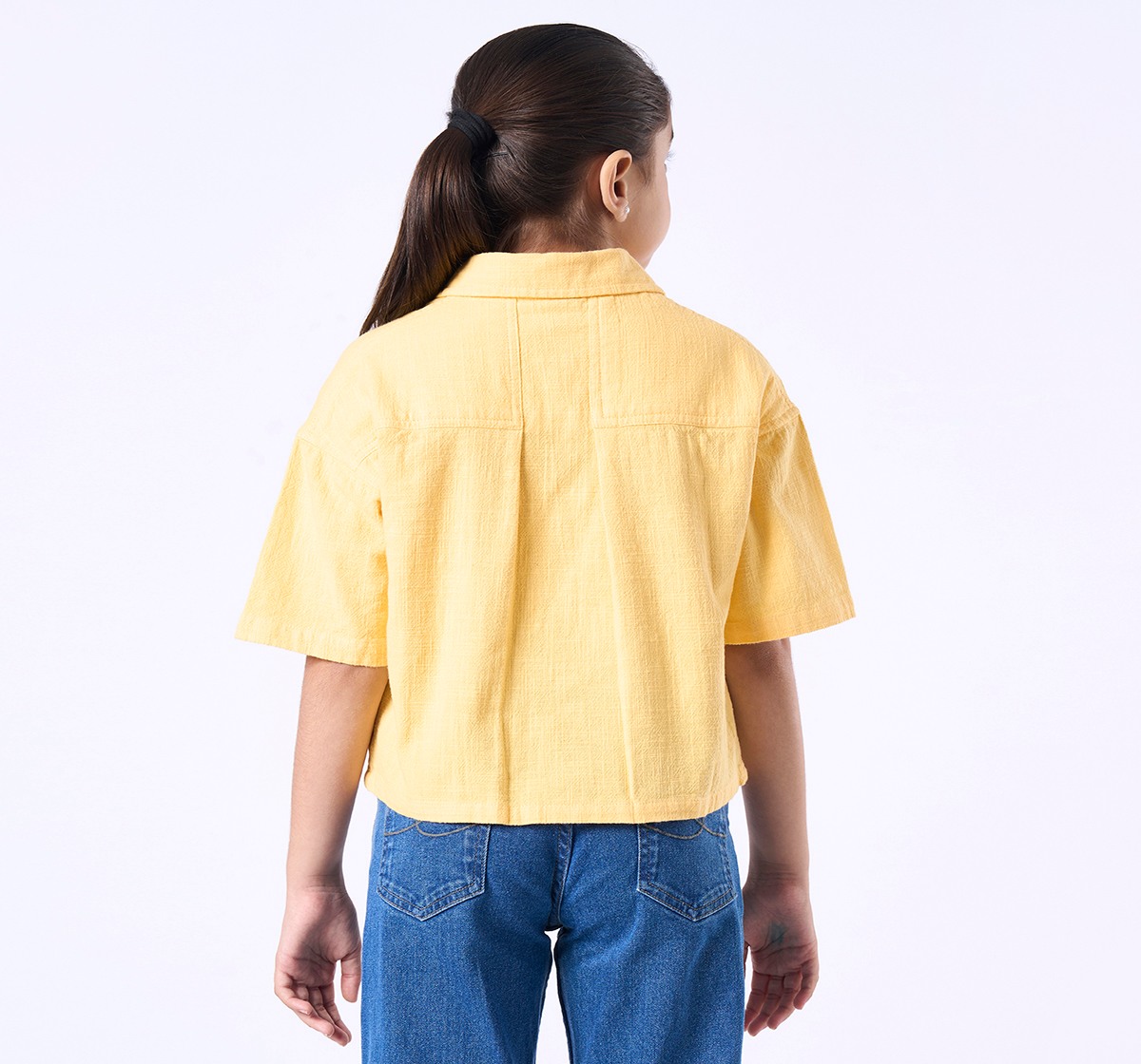 Ed-a-Mamma Kids Girls Tops Yellow