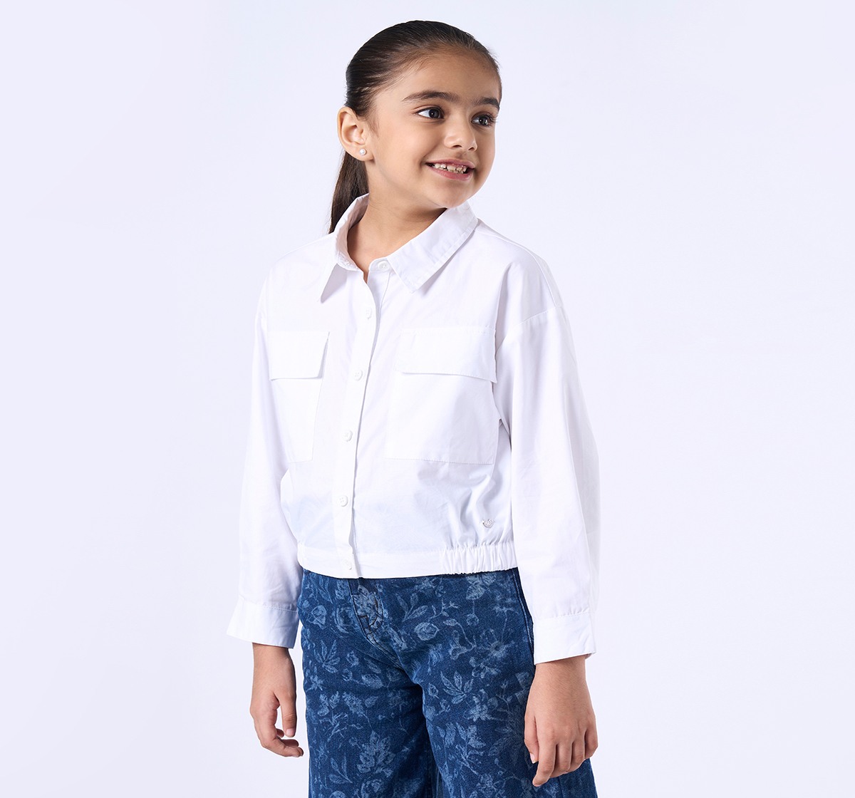 Ed-a-Mamma Kids Girls Tops White