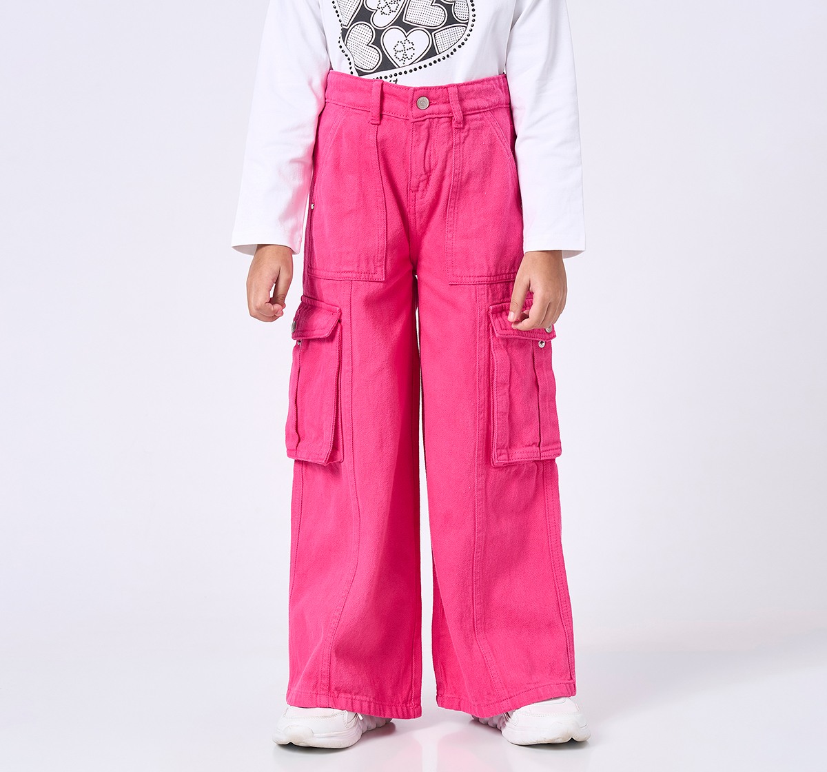 Ed-a-Mamma Kids Girls TROUSER Pink