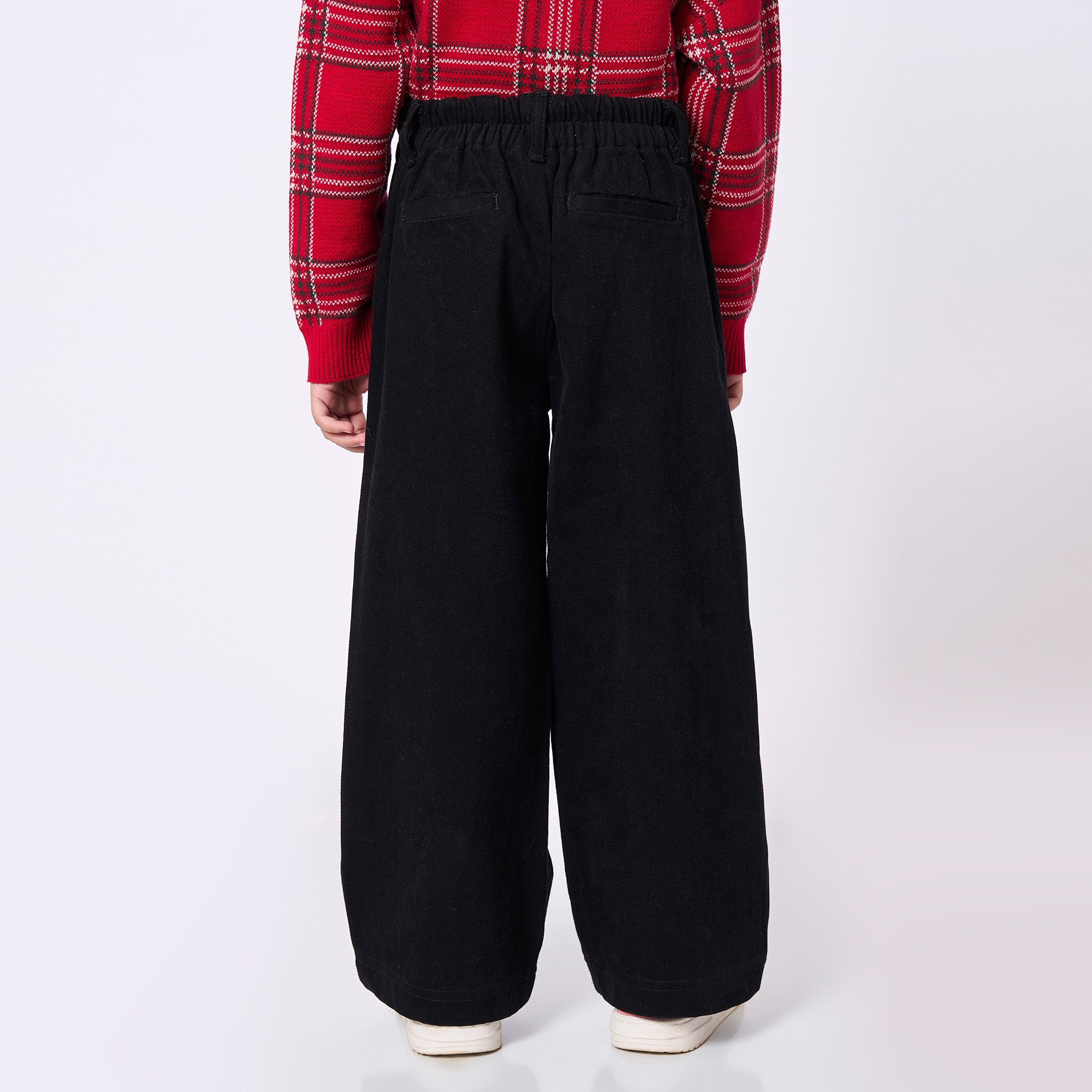 ED-A-MAMMA Kids Girls TROUSER BLACK