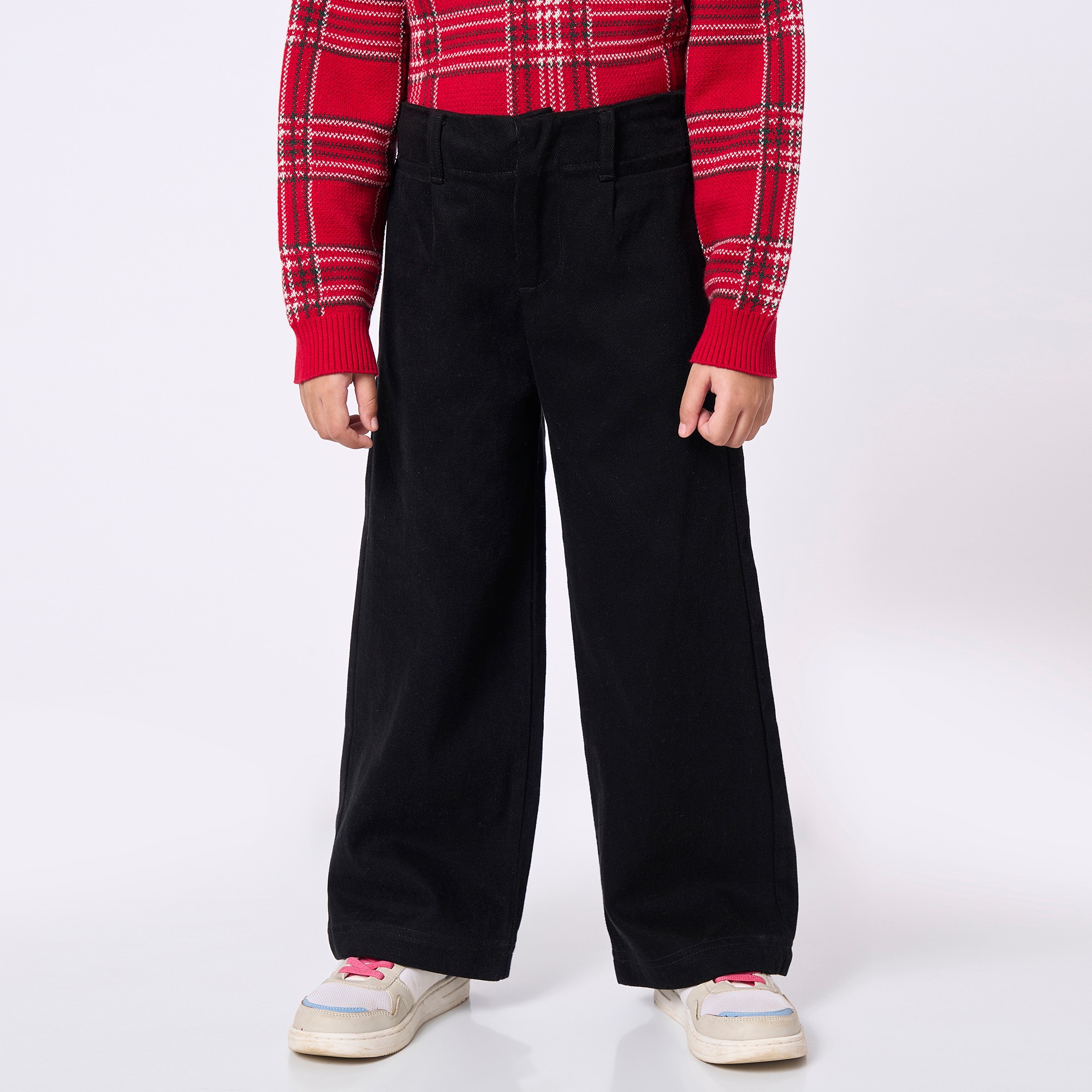ED-A-MAMMA Kids Girls TROUSER BLACK