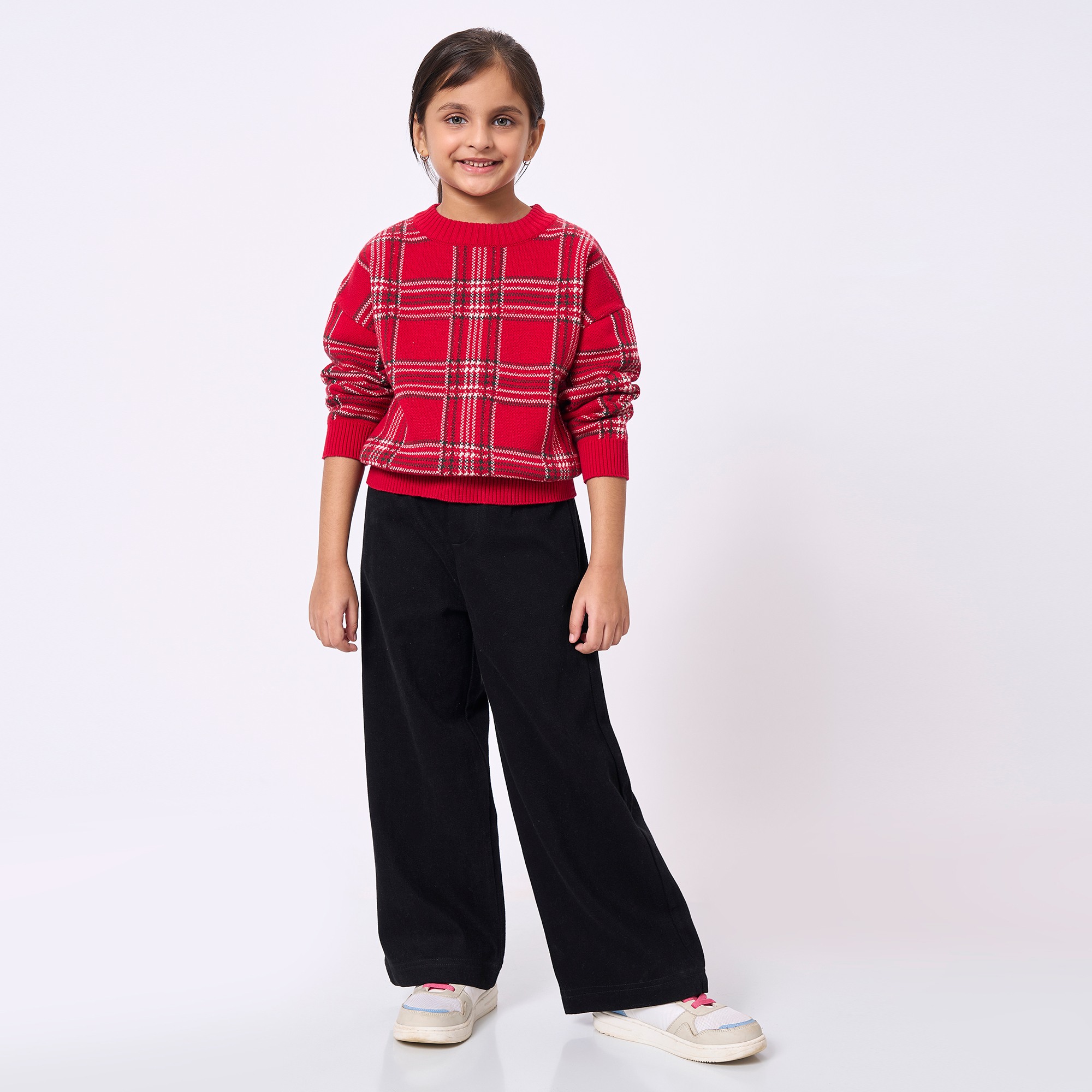 ED-A-MAMMA Kids Girls TROUSER BLACK