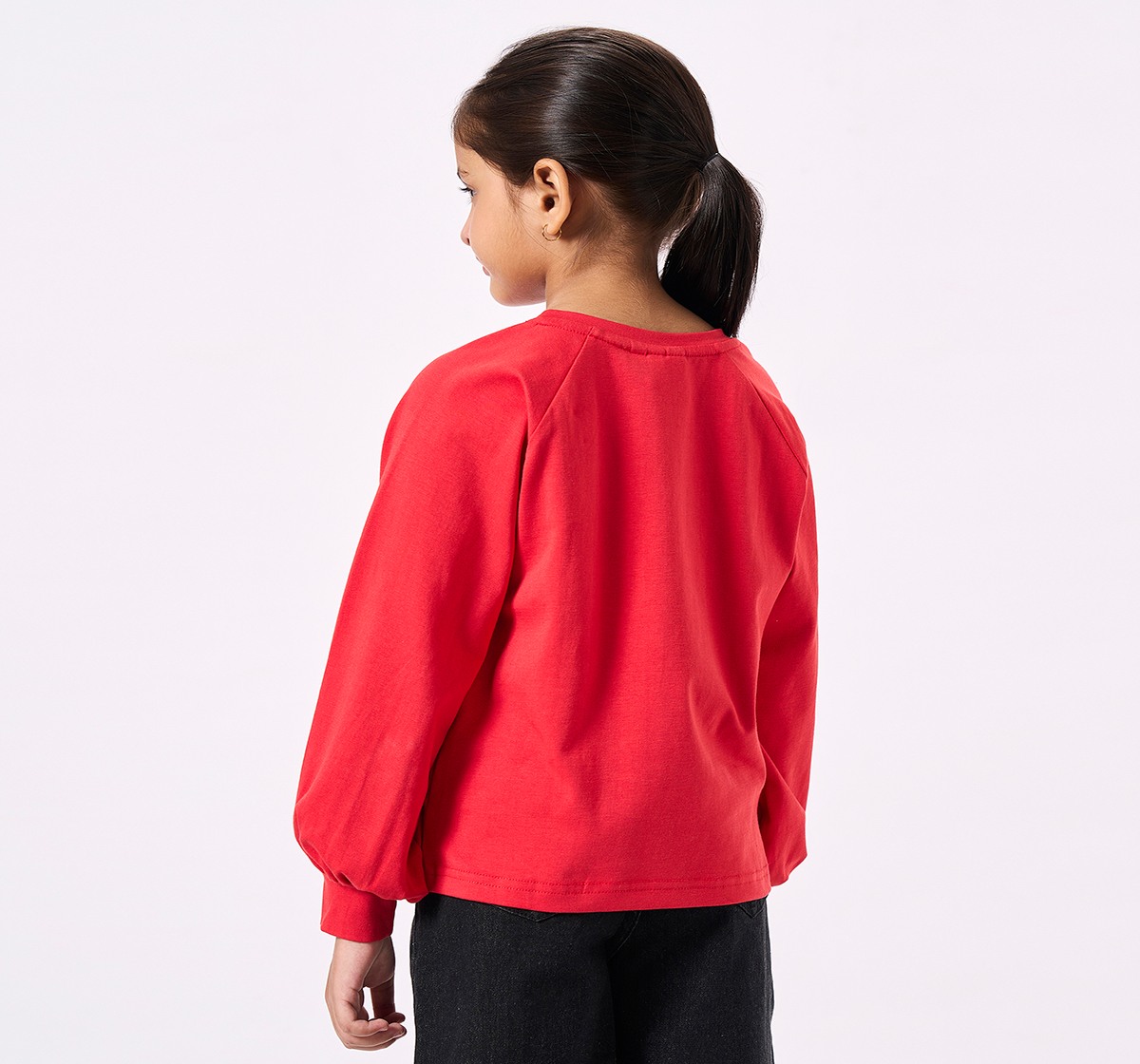 Ed-a-Mamma Kids Girls T-Shirt Red
