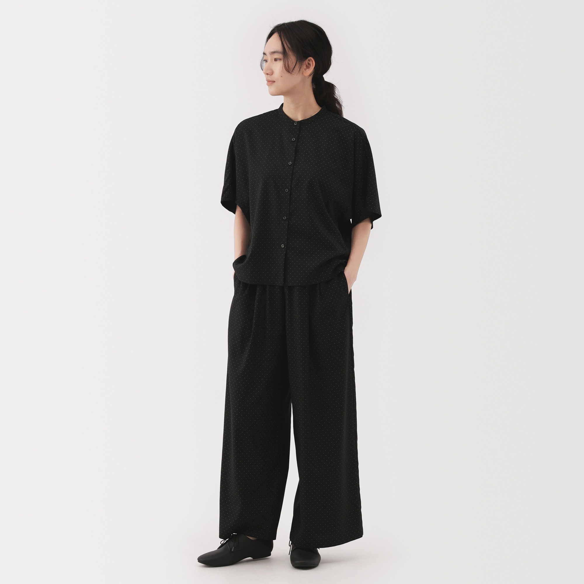 W's lyocell blended easy pants