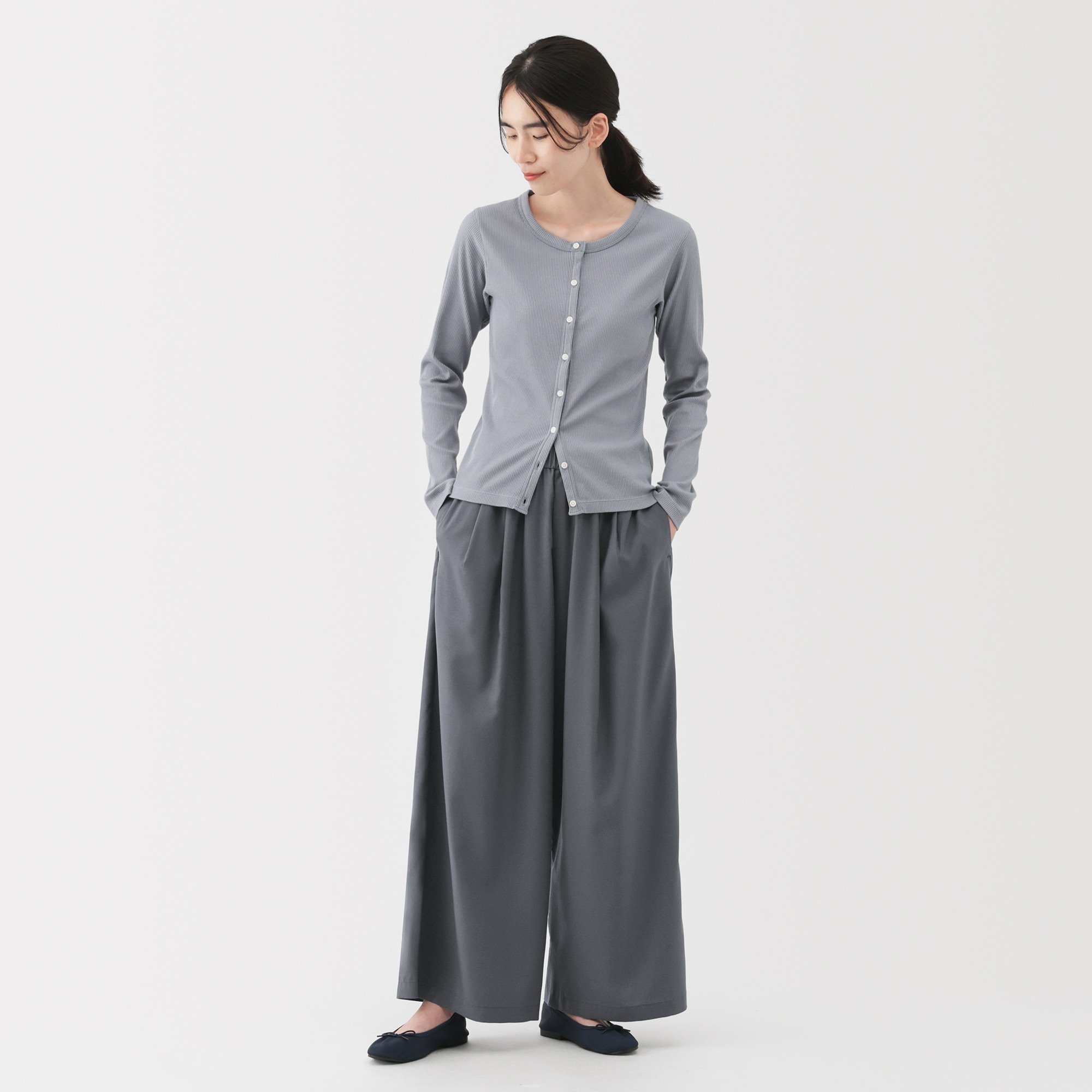 W's lyocell blended easy pants