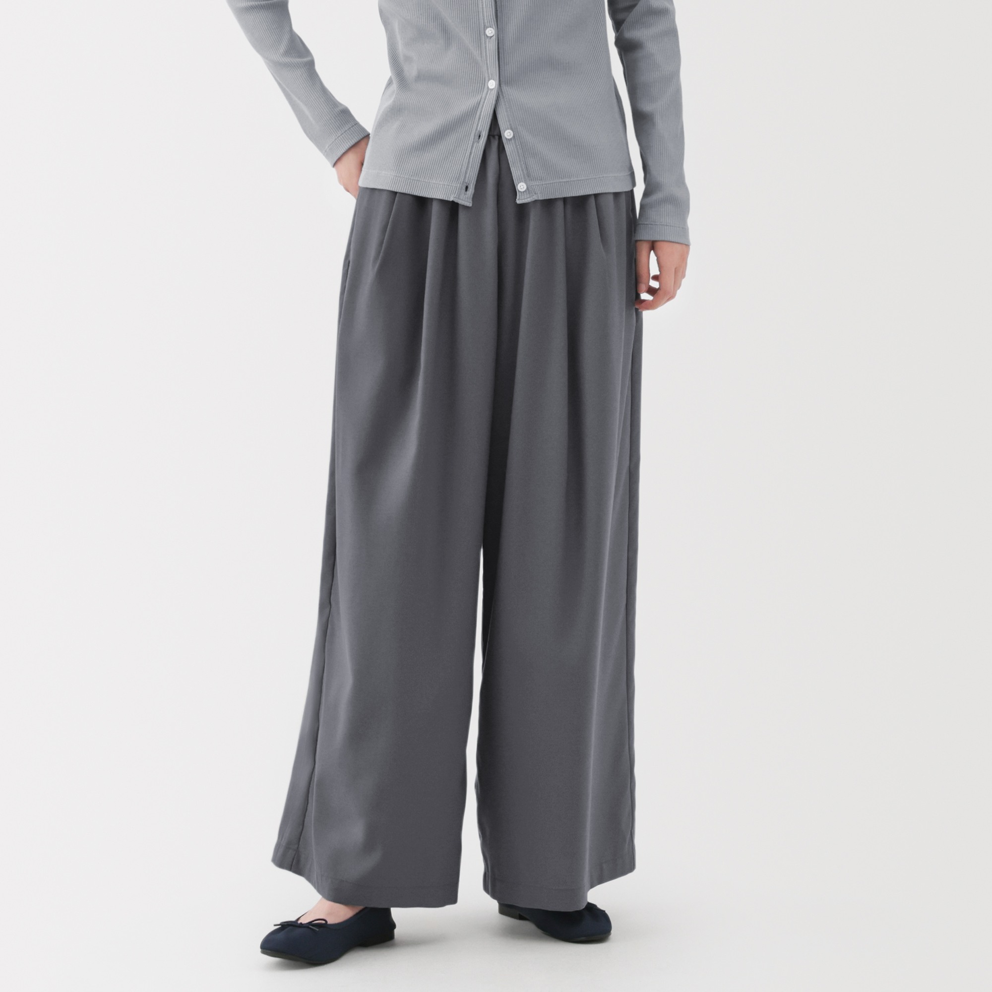 W's lyocell blended easy pants