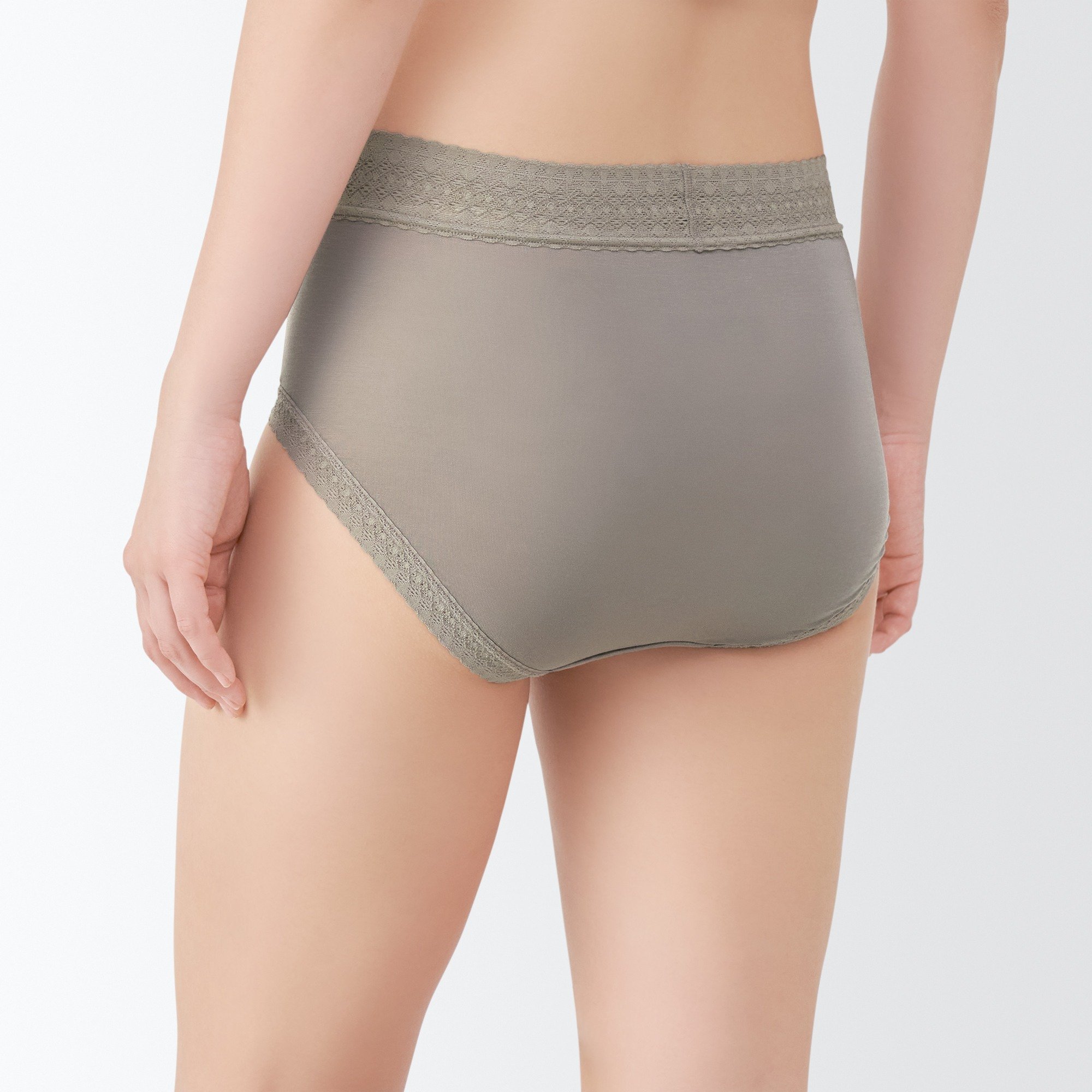 W's Lyocell blended high-rise laced shorts