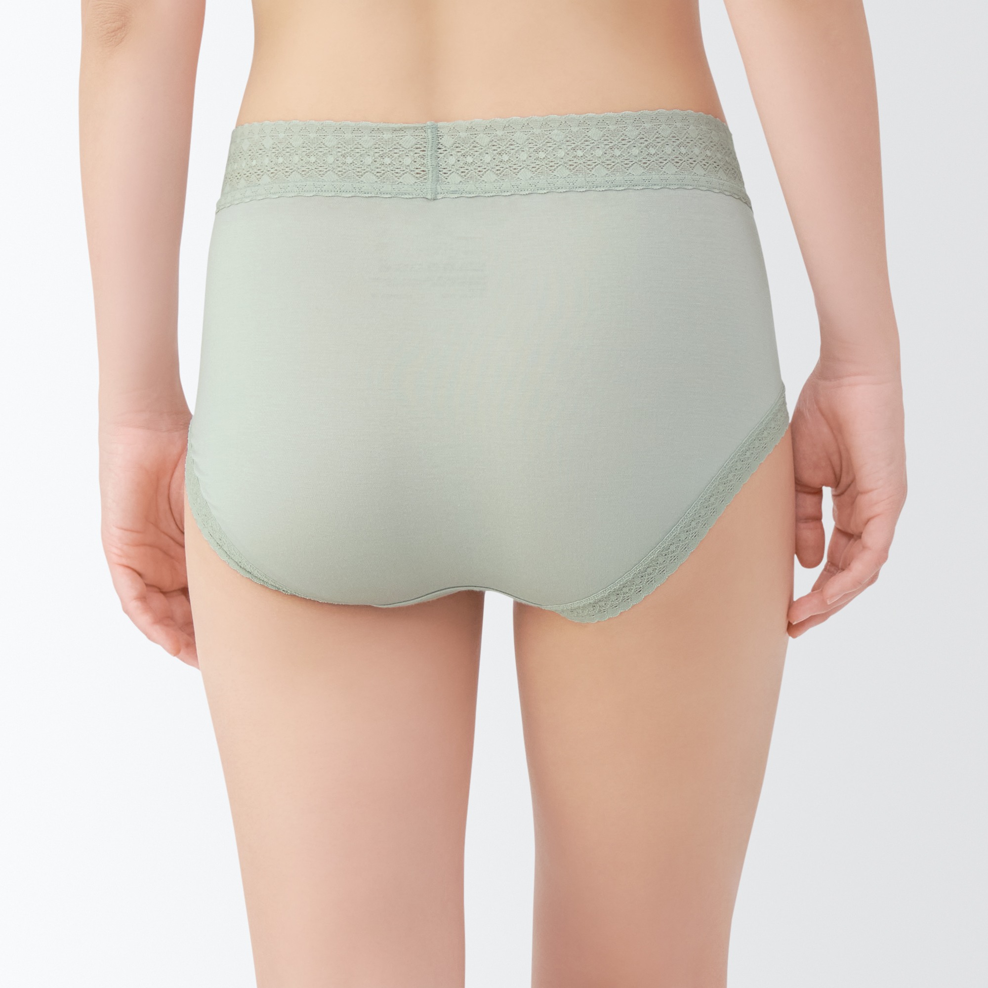 W's Lyocell blended high-rise laced shorts