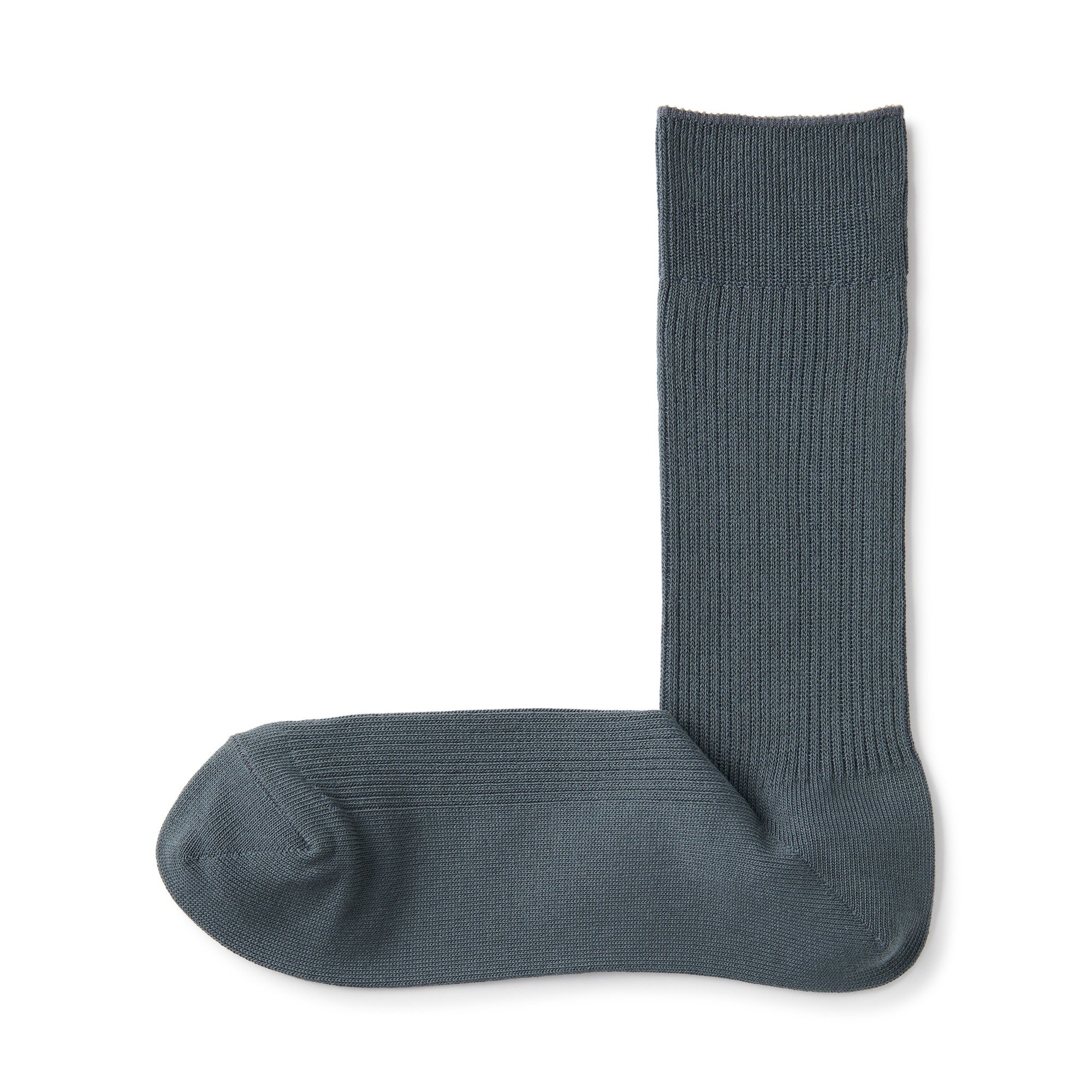 M's right angle anti-slip-fit ribbed socks