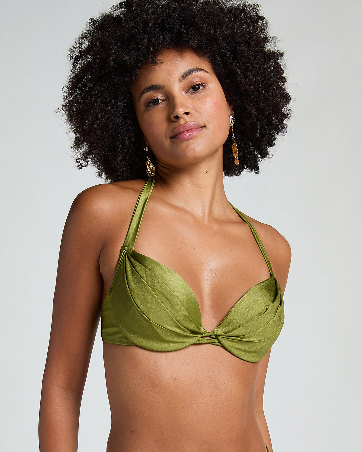 Green Holbox Bikini Top