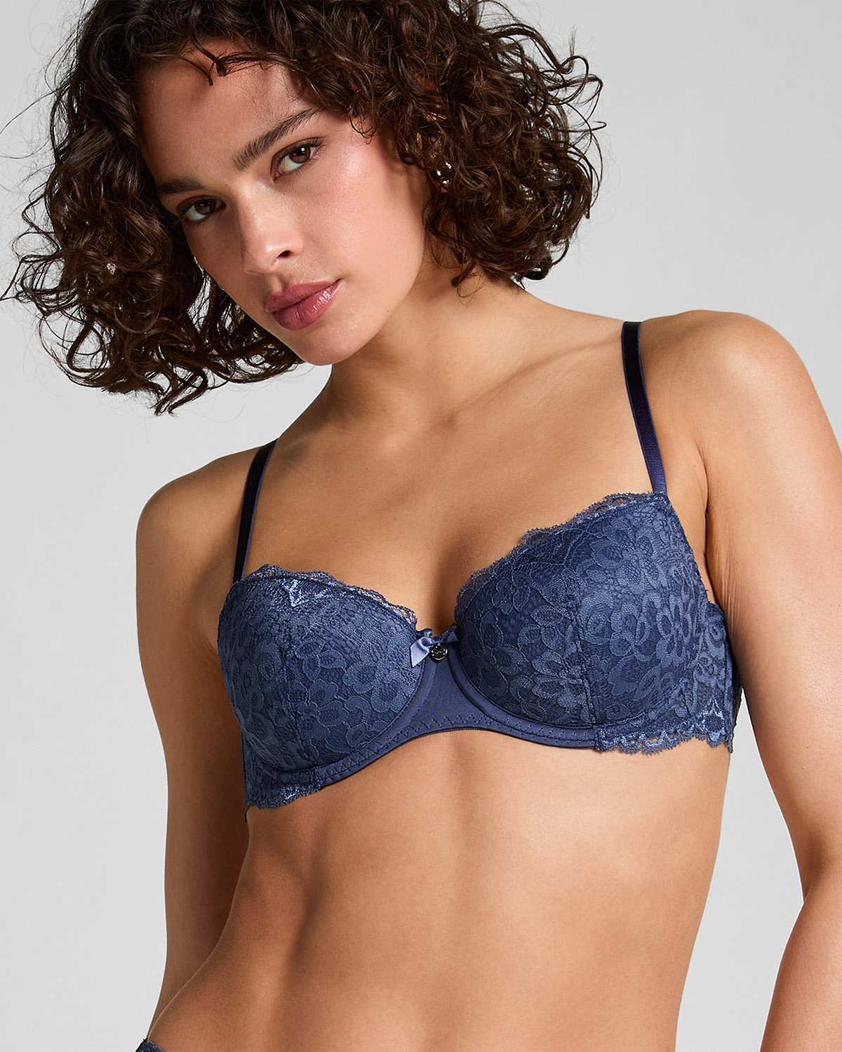 Indigo Marine Padded Underwired Bra